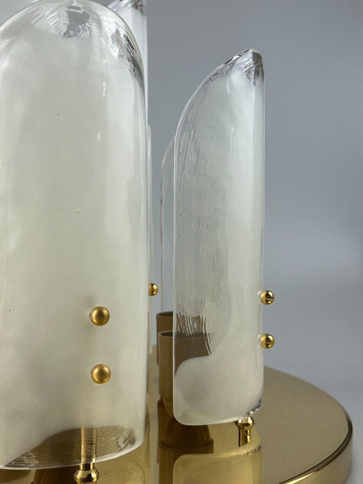 60er 70er Jahre Deckenlampe Kronleuchter J.T. Eisglas von Kalmar Franken, Österreich im Angebot 4