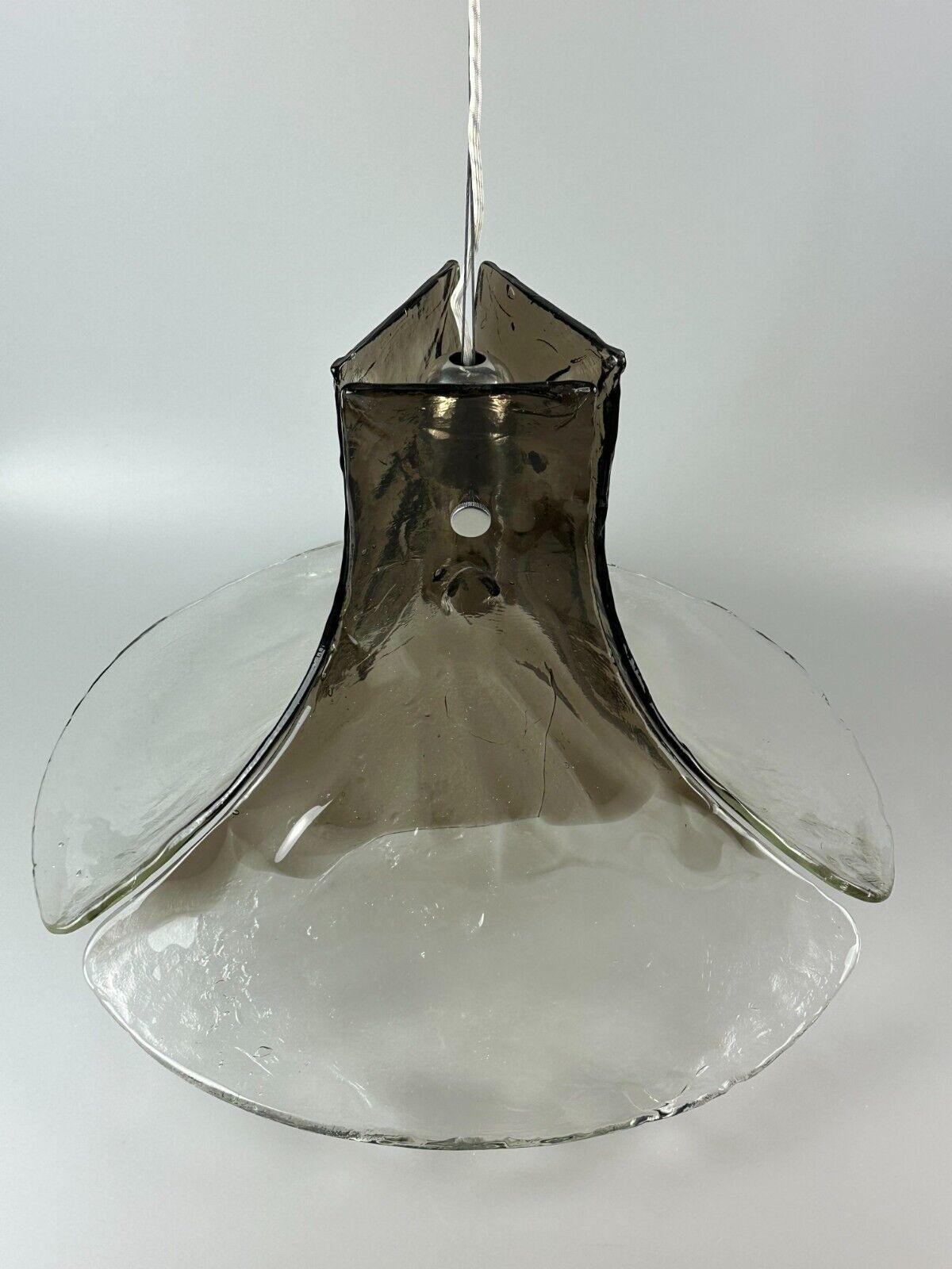 Austrian 60s 70s ceiling lamp chandelier Kalmar Franken KG Austria Space Age For Sale