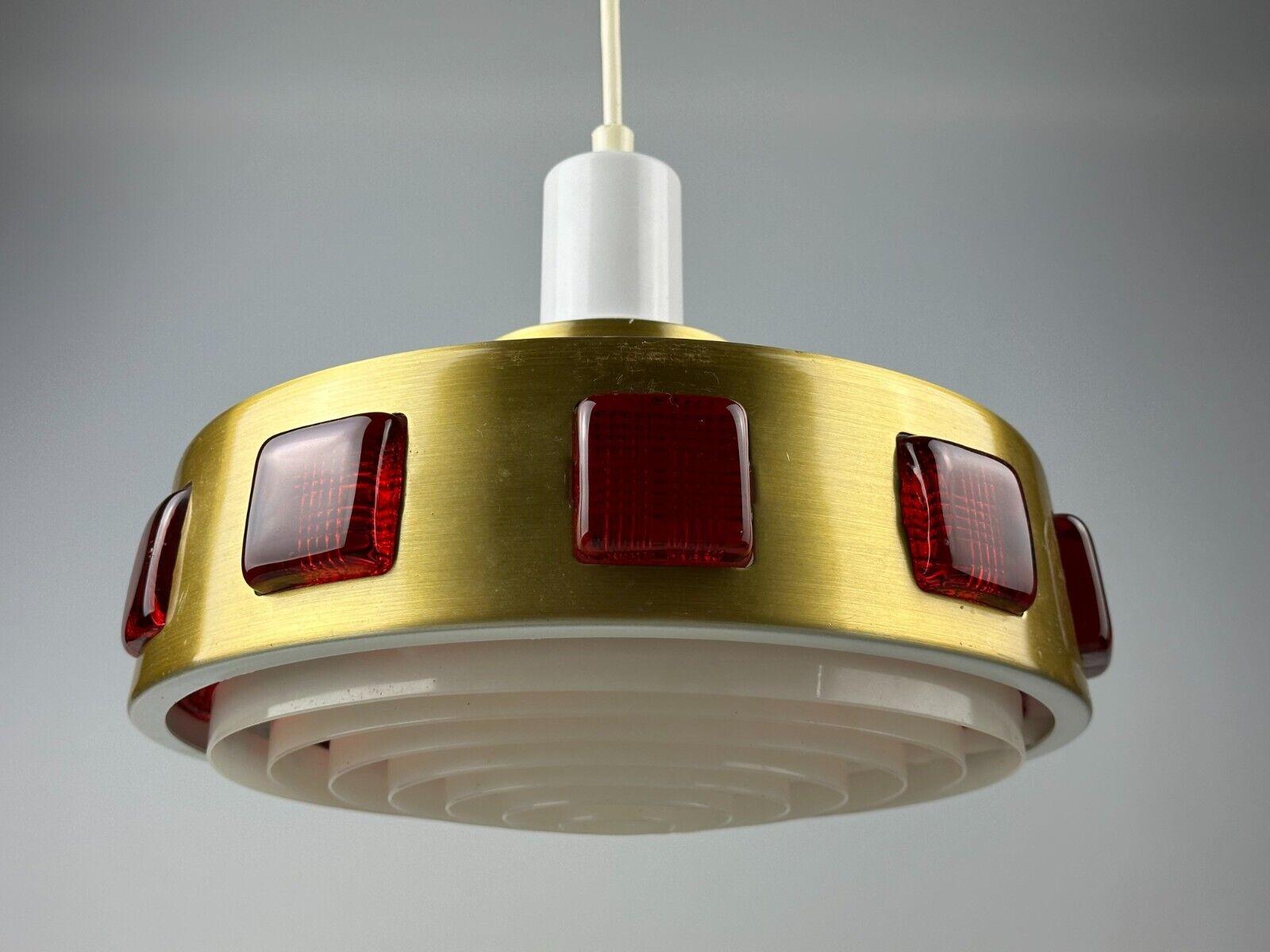 60s 70s ceiling lamp Einar Backström & Erik Höglund metal made in Sweden 4