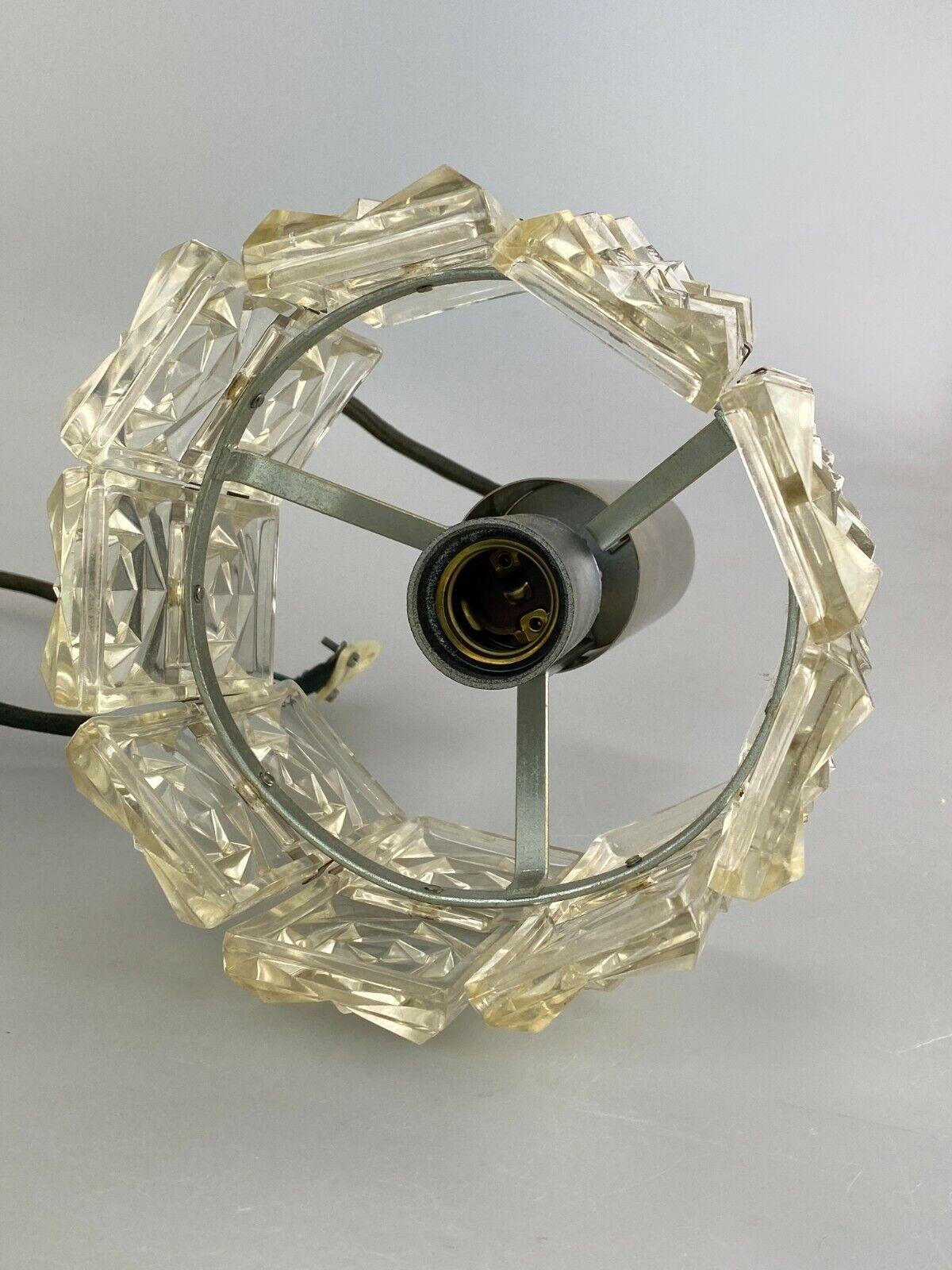 60s 70s Ceiling Lamp Glass Lamp Light Sölken Leuchten Space Age 60s 70s For Sale 5