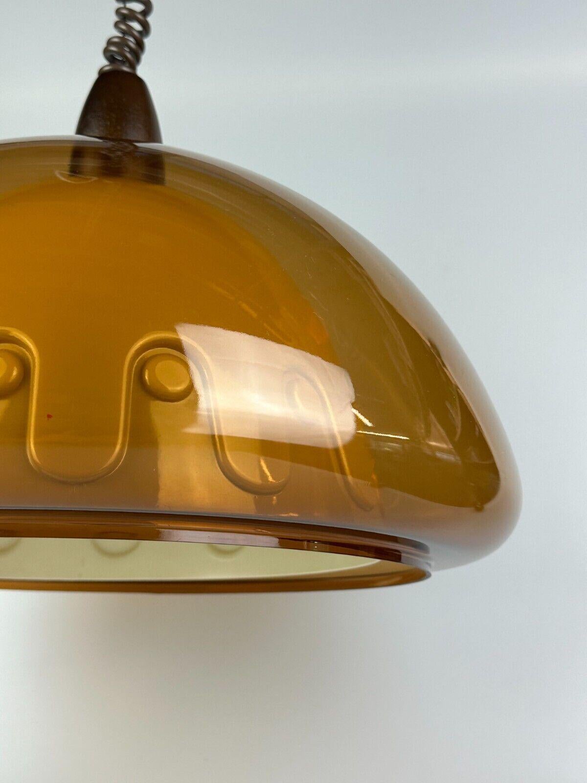 60s 70s lámpara de techo lámpara colgante acrílico plástico metal diseño space age en venta 7