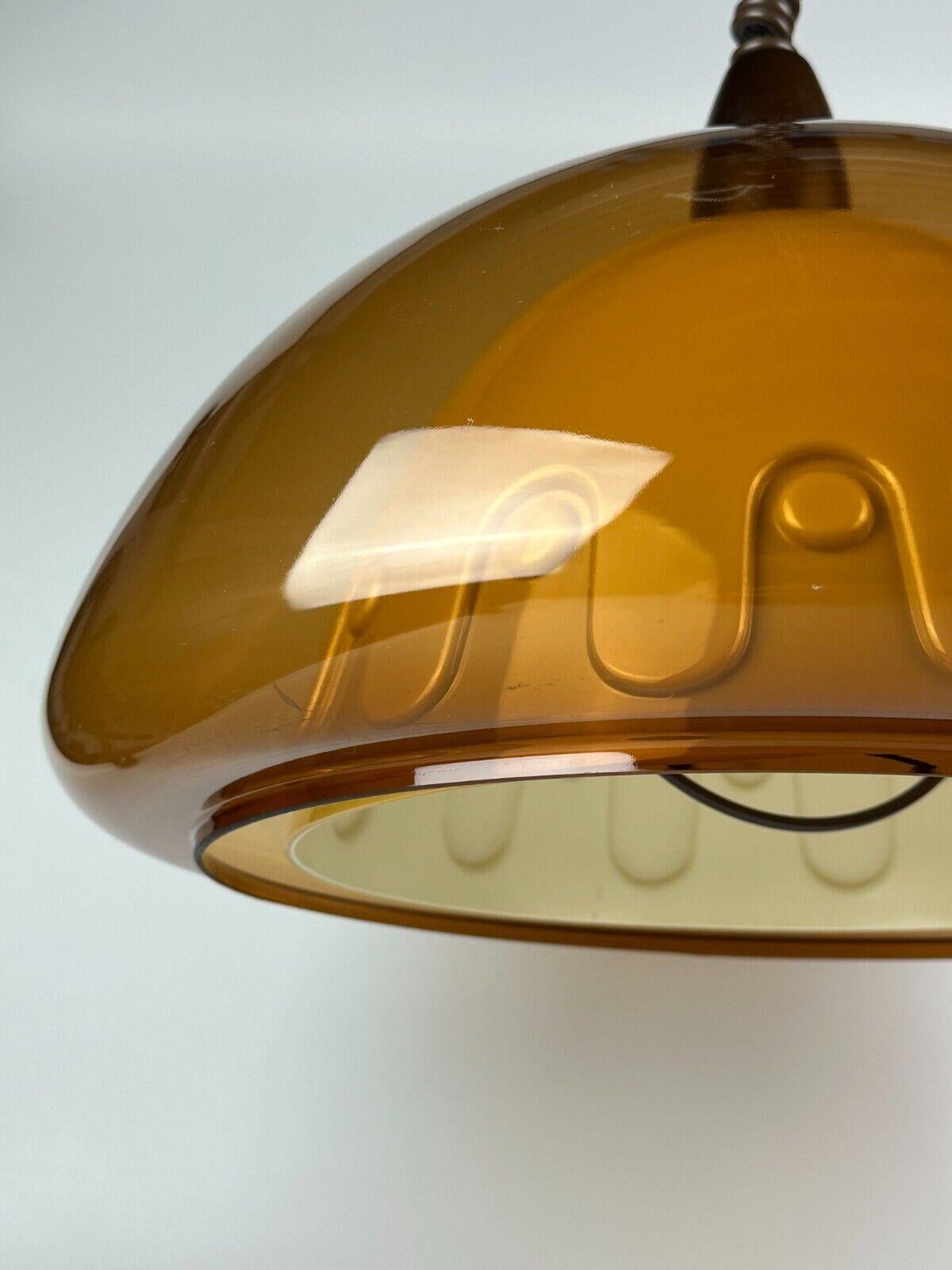 60s 70s lámpara de techo lámpara colgante acrílico plástico metal diseño space age en venta 8