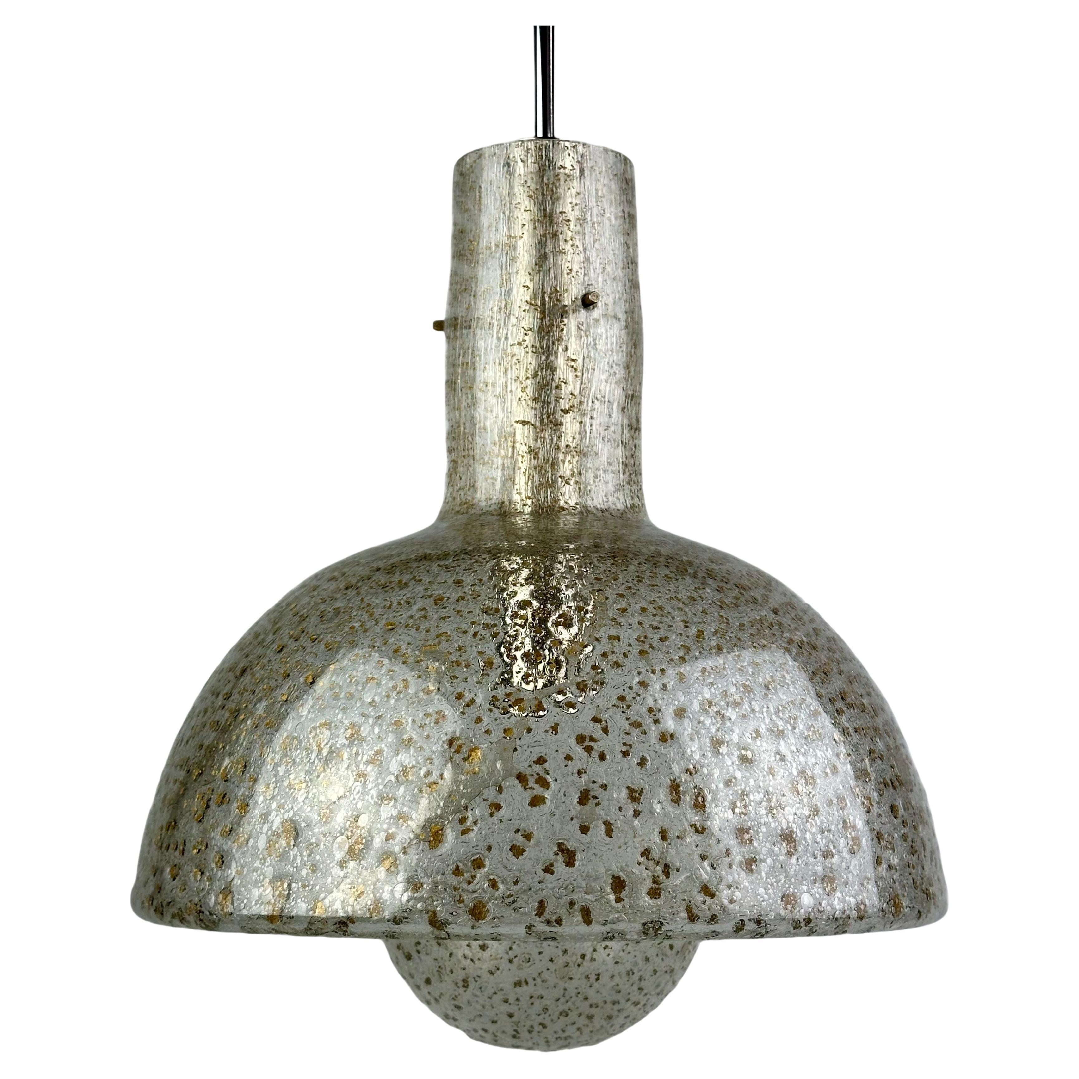 60s 70s suspension Temde Leuchten verre space age design