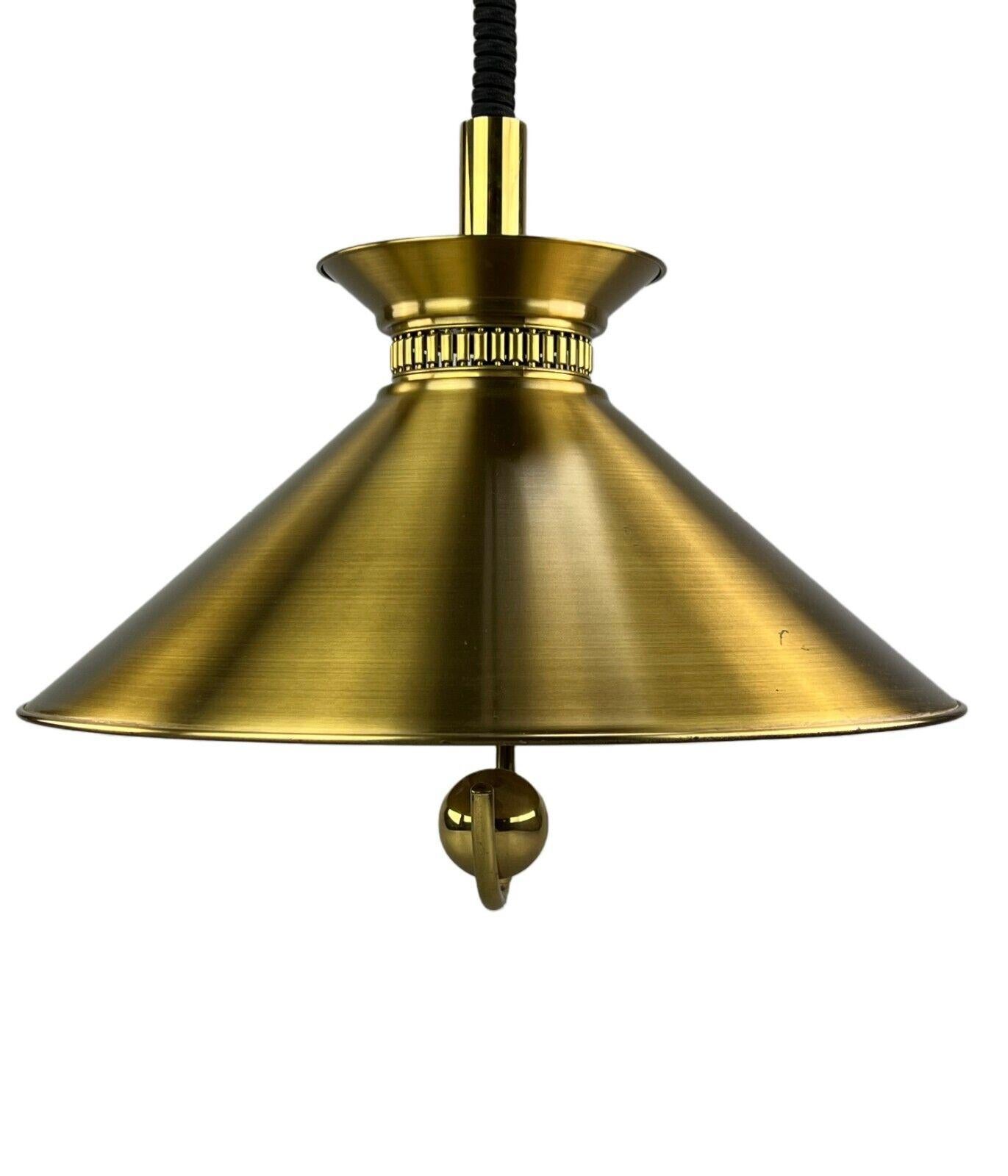 meesterwerk stap in Uitwerpselen 60s 70s Ceiling Lamp Hanging Lamp Hugo Frandsen Denmark Brass Design For  Sale at 1stDibs