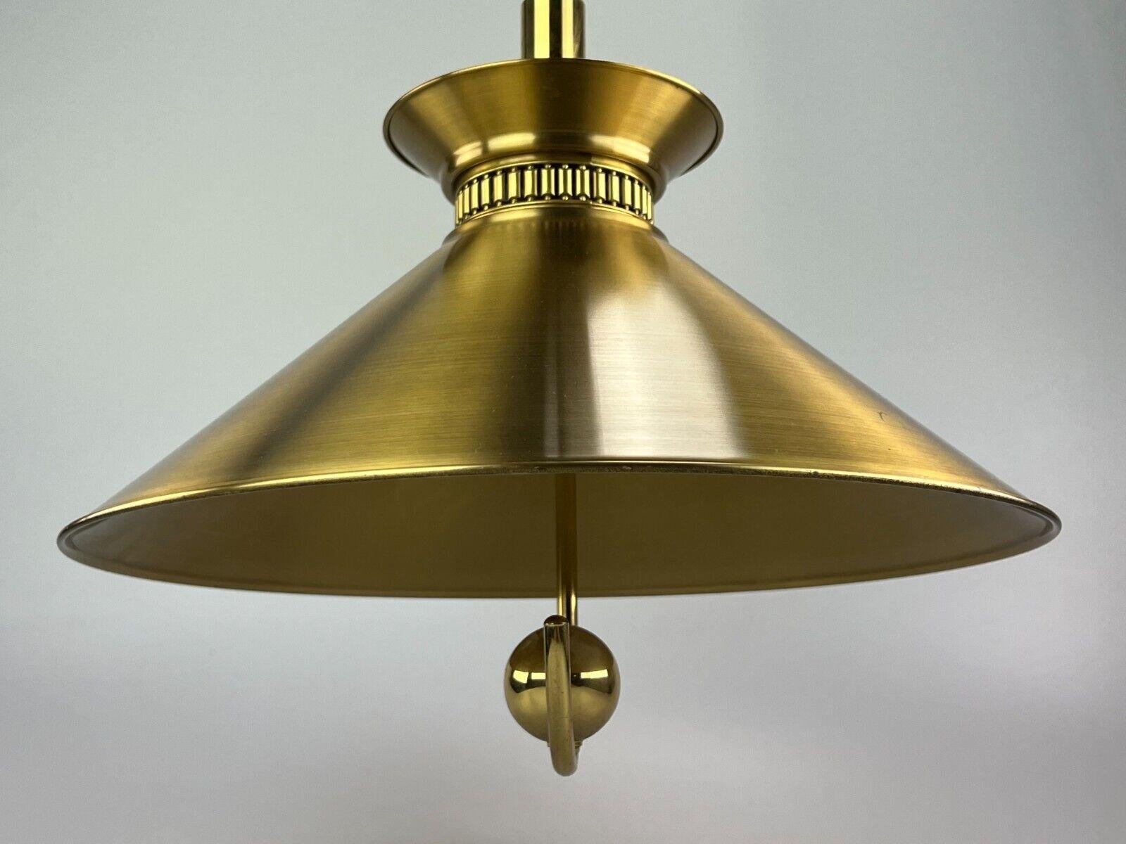 Danish 60s 70s Ceiling Lamp Hanging Lamp Hugo Frandsen Denmark Brass Design For Sale