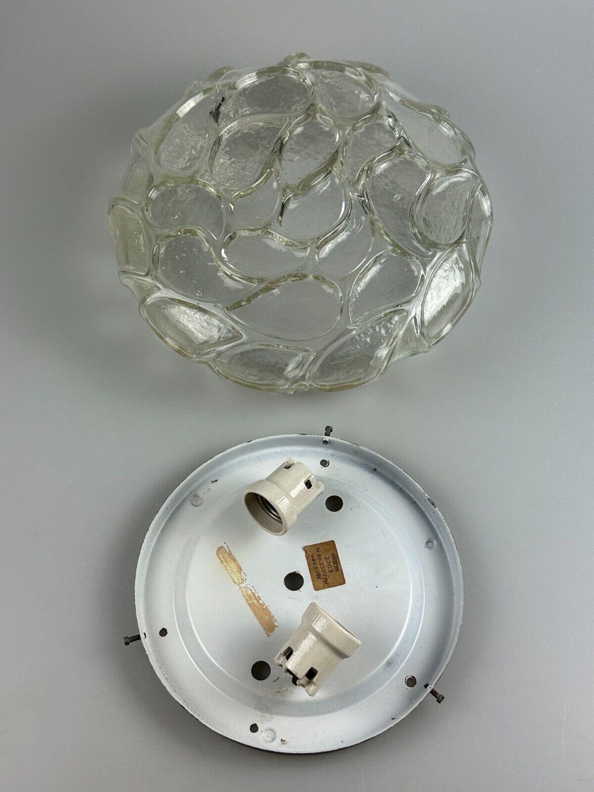 60s 70s ceiling lamp or wall lamp Bubble Glass Germany Space Age Design For Sale 9