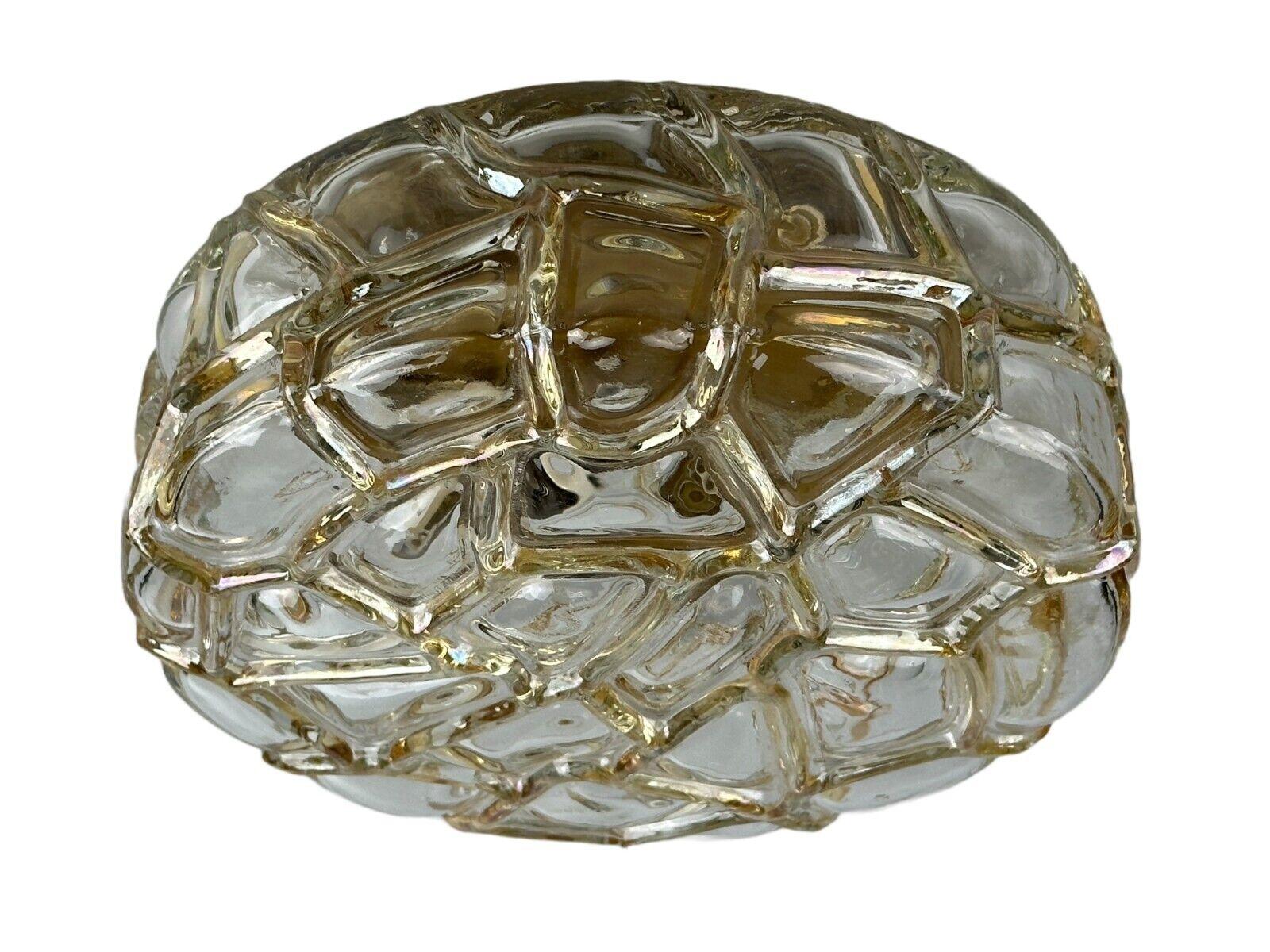 60s 70s ceiling lamp or wall lamp Bubble Glass Germany Space Age Design

Object: ceiling lamp

Manufacturer:

Condition: good

Age: around 1960-1970

Dimensions:

Diameter = 25.5cm
Height = 11cm

Dimensions: glass, metal

Other notes:

E27