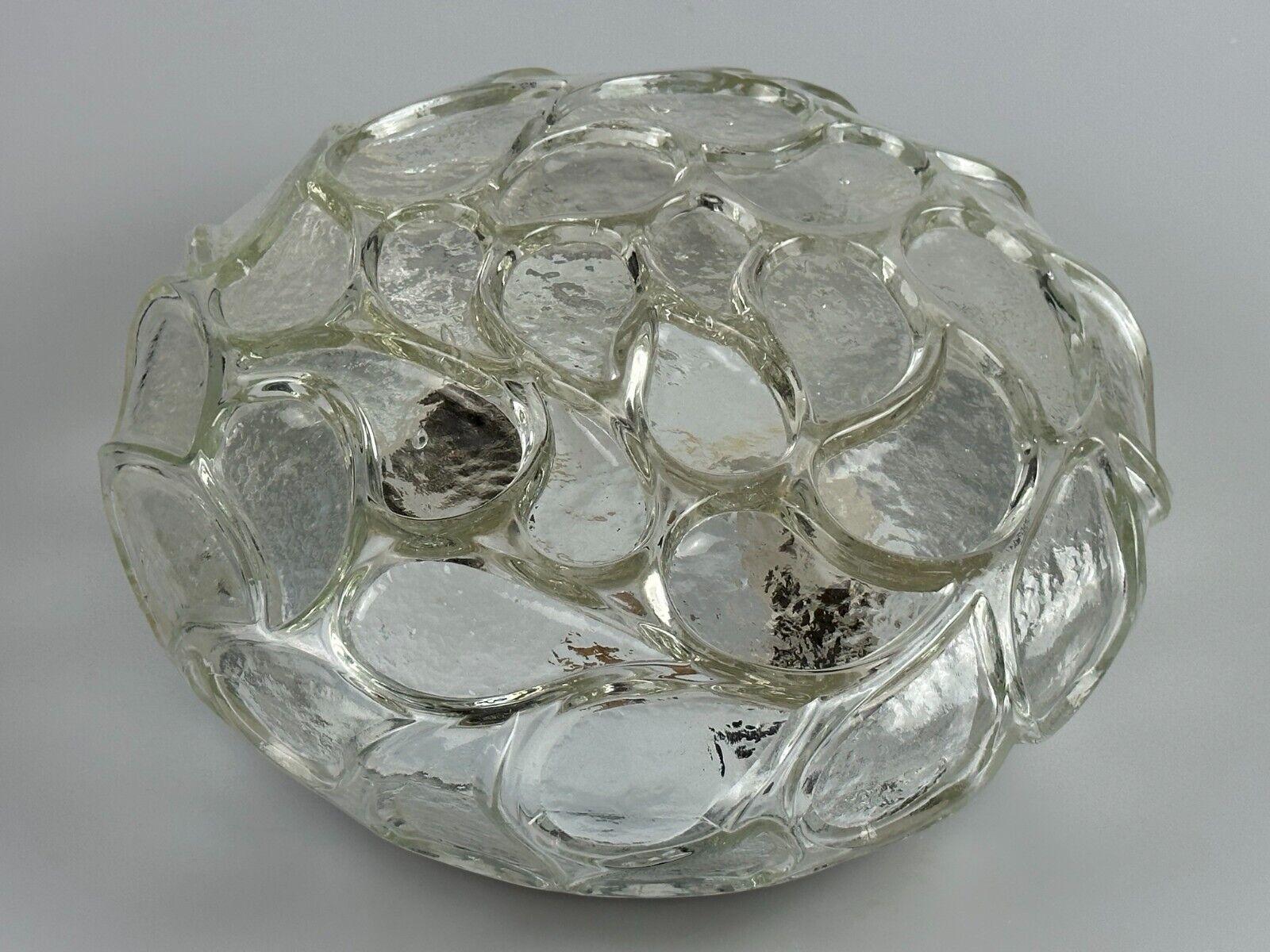 Deckenleuchte oder Wandleuchte aus Blasenglas, Deutschland, Space Age Design, 60er- und 70er-Jahre im Angebot 4
