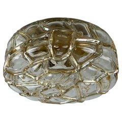 60s 70s lámpara de techo o aplique Bubble Glass Alemania Space Age Design