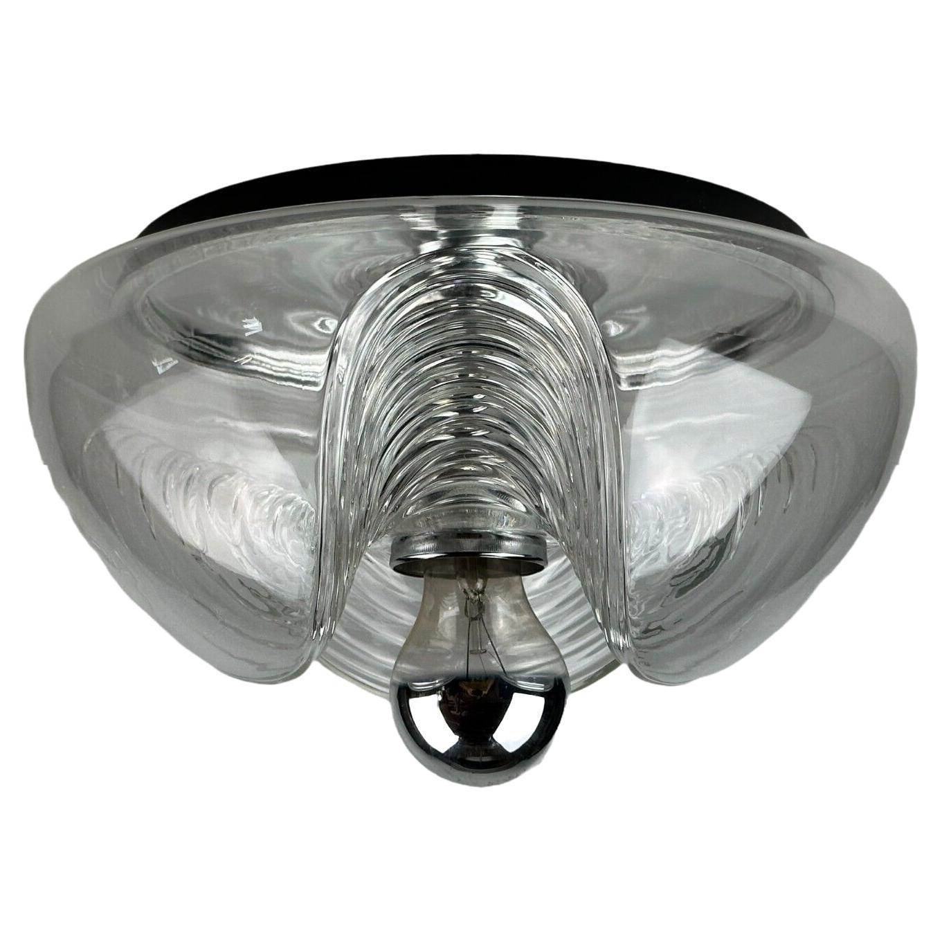 60s 70s ceiling lamp or wall lamp Peill and Putzler "Wave" Koch and Lowy  Design For Sale at 1stDibs