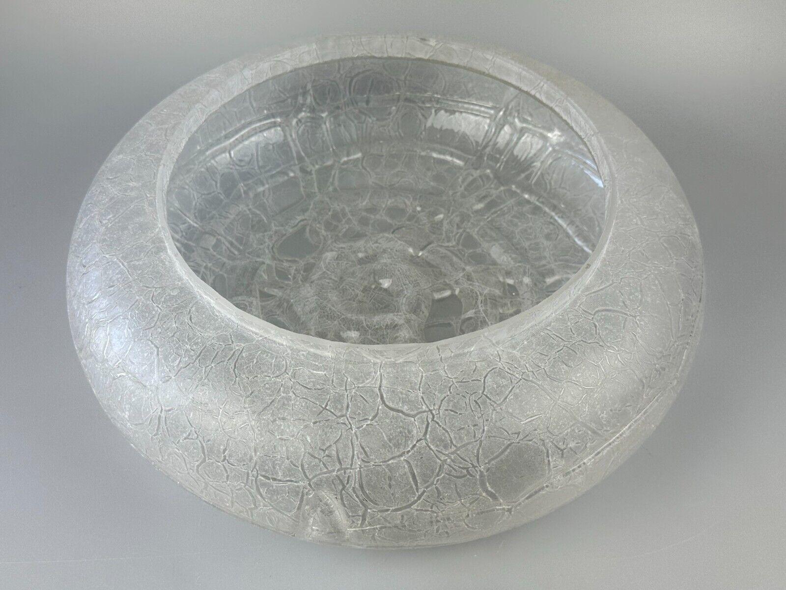 60s 70s ceiling lamp Plafoniere Ice Glass Doria Germany Space Age Design For Sale 14