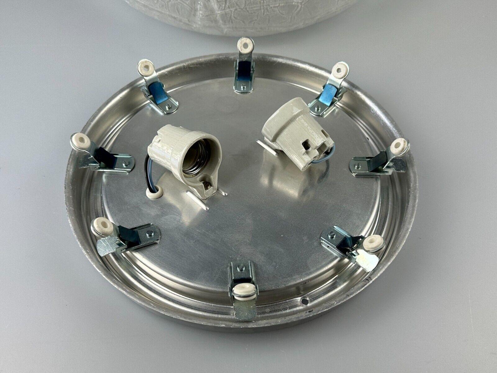Plafonnier Plafonière en verre de glace Doria Allemagne Design de l'ère spatiale, années 60 70 en vente 14