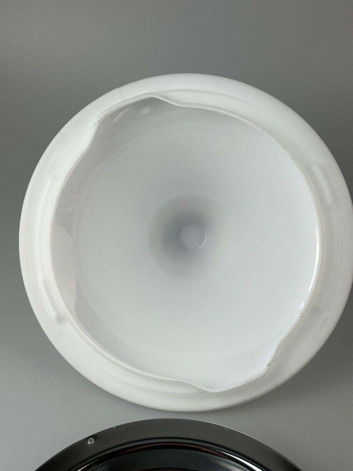 Lampada da soffitto anni '60-'70 lampada da parete di Limburg Leuchten Germania vetro cromo in vendita 13