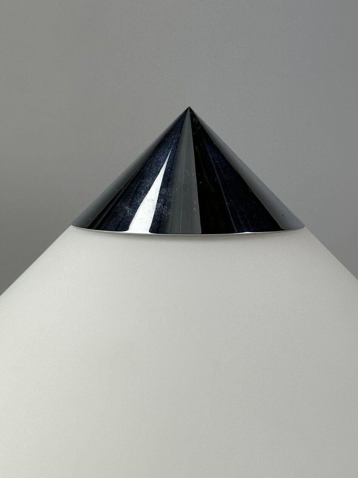 Fine XX secolo Lampada da soffitto anni '60-'70 lampada da parete di Limburg Leuchten Germania vetro cromo in vendita