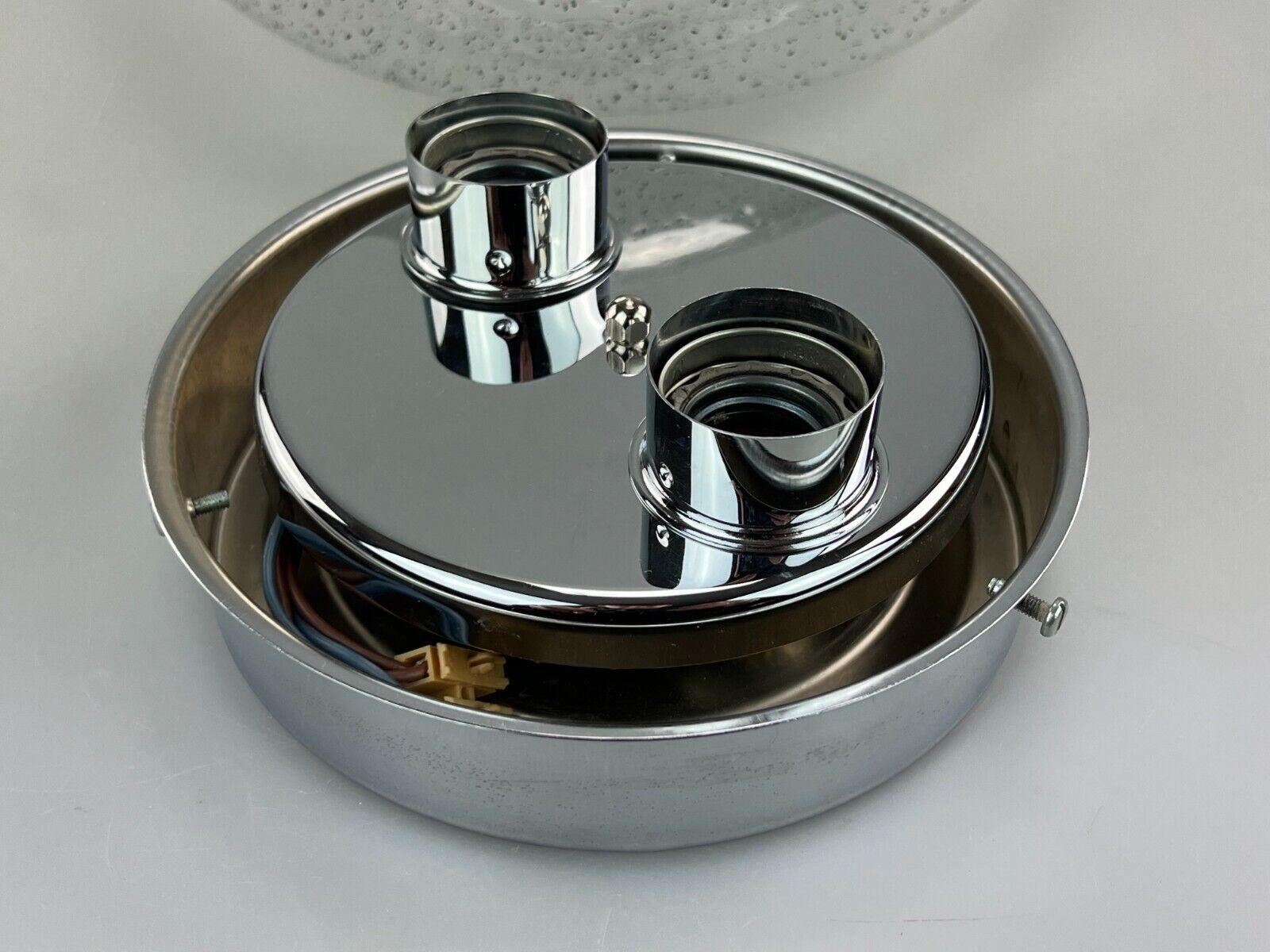 Plafonnier Plafoniere Hillebrand design ère spatiale des années 60 et 70 en vente 6