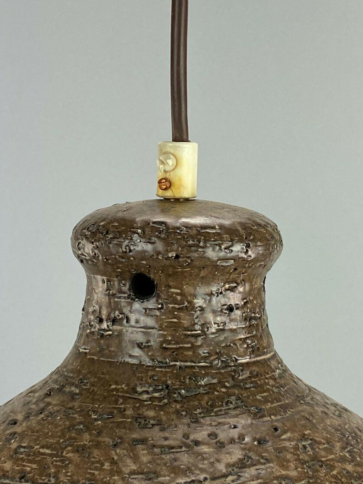 Late 20th Century 60s 70s Ceramic Ceramic Lamp Lamp Light Danish Design Space Age  For Sale
