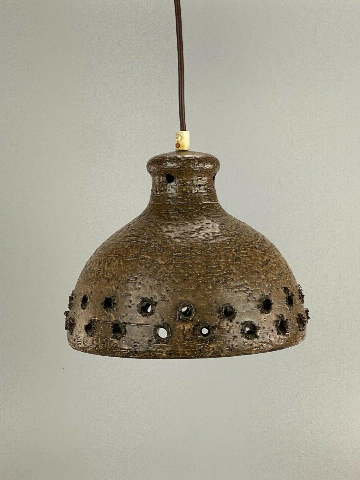 Céramique 60s 70s Ceramic Ceramic Lamp Lamp Light Danish Design Space Age en vente