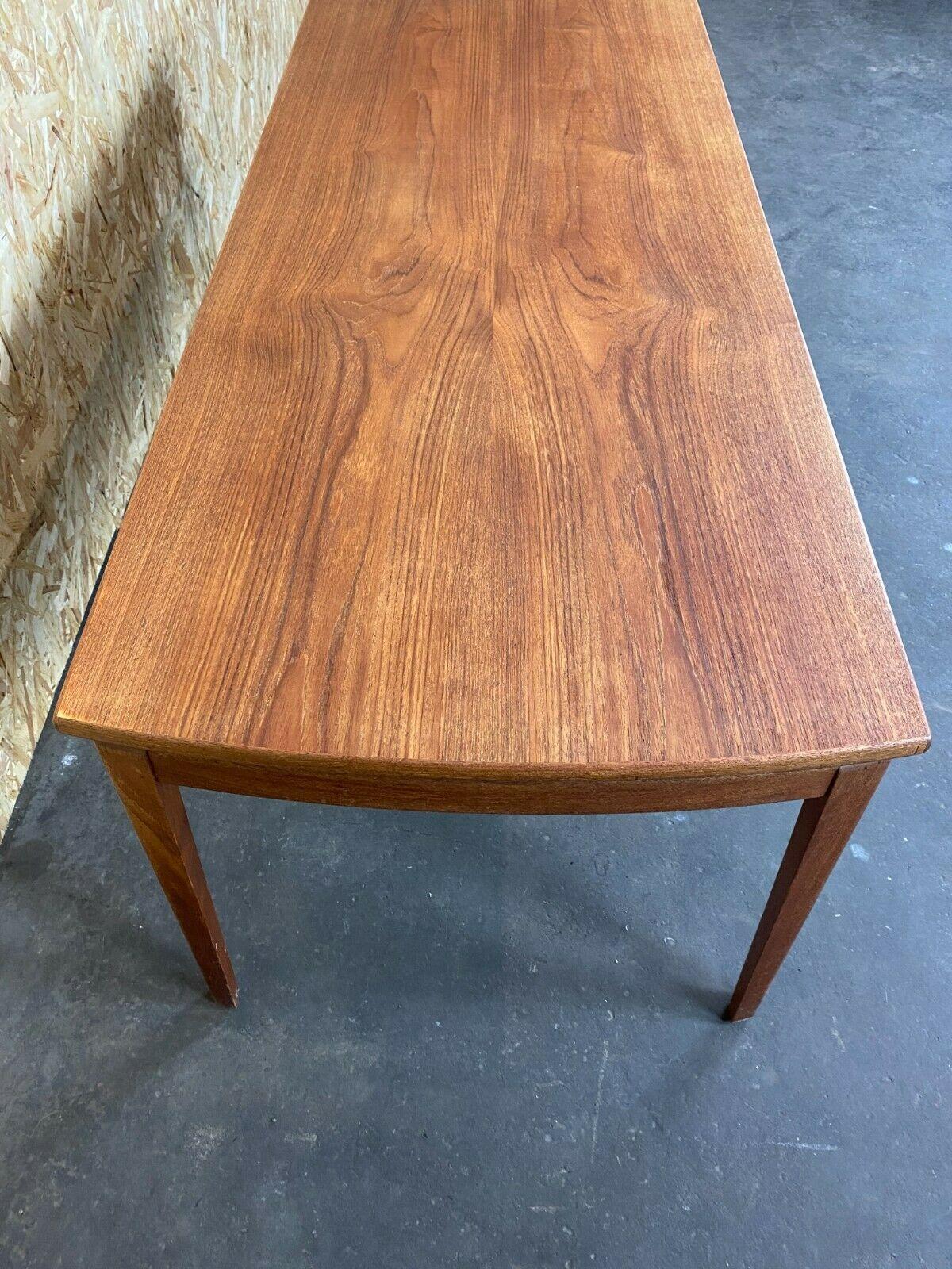 Teak 60s 70s Coffee Table Danish Design, Denmark, Mid-Century For Sale