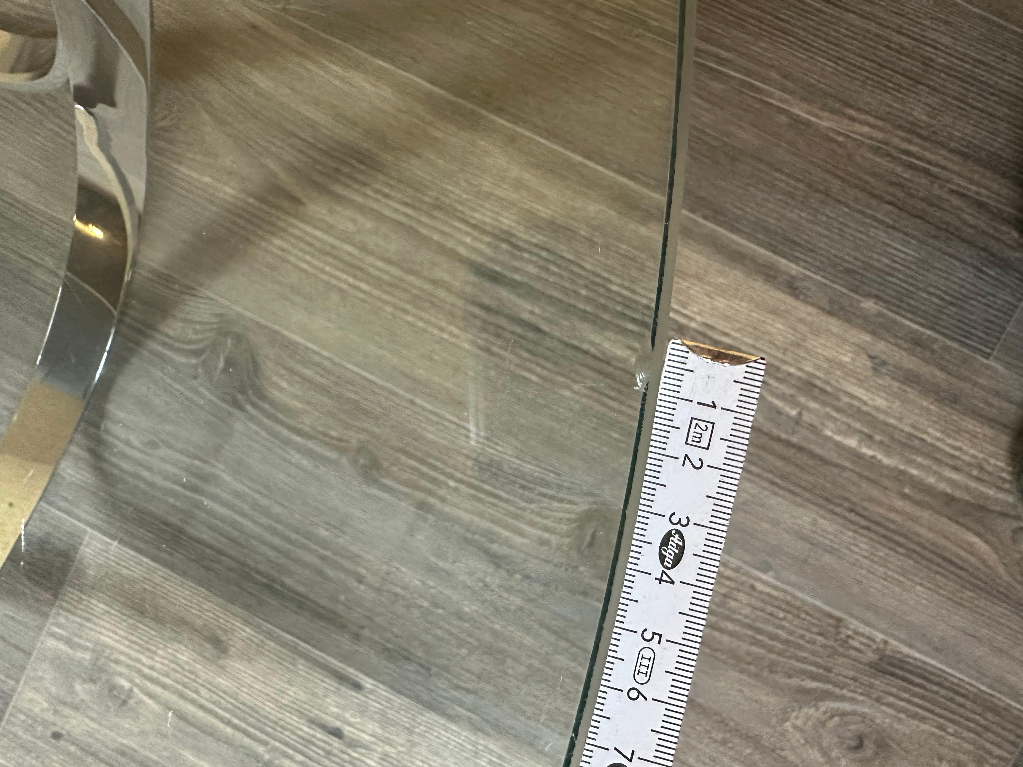 Table basse 60s 70s table en verre par Werner Lindner pour Bacher A Space en vente 10