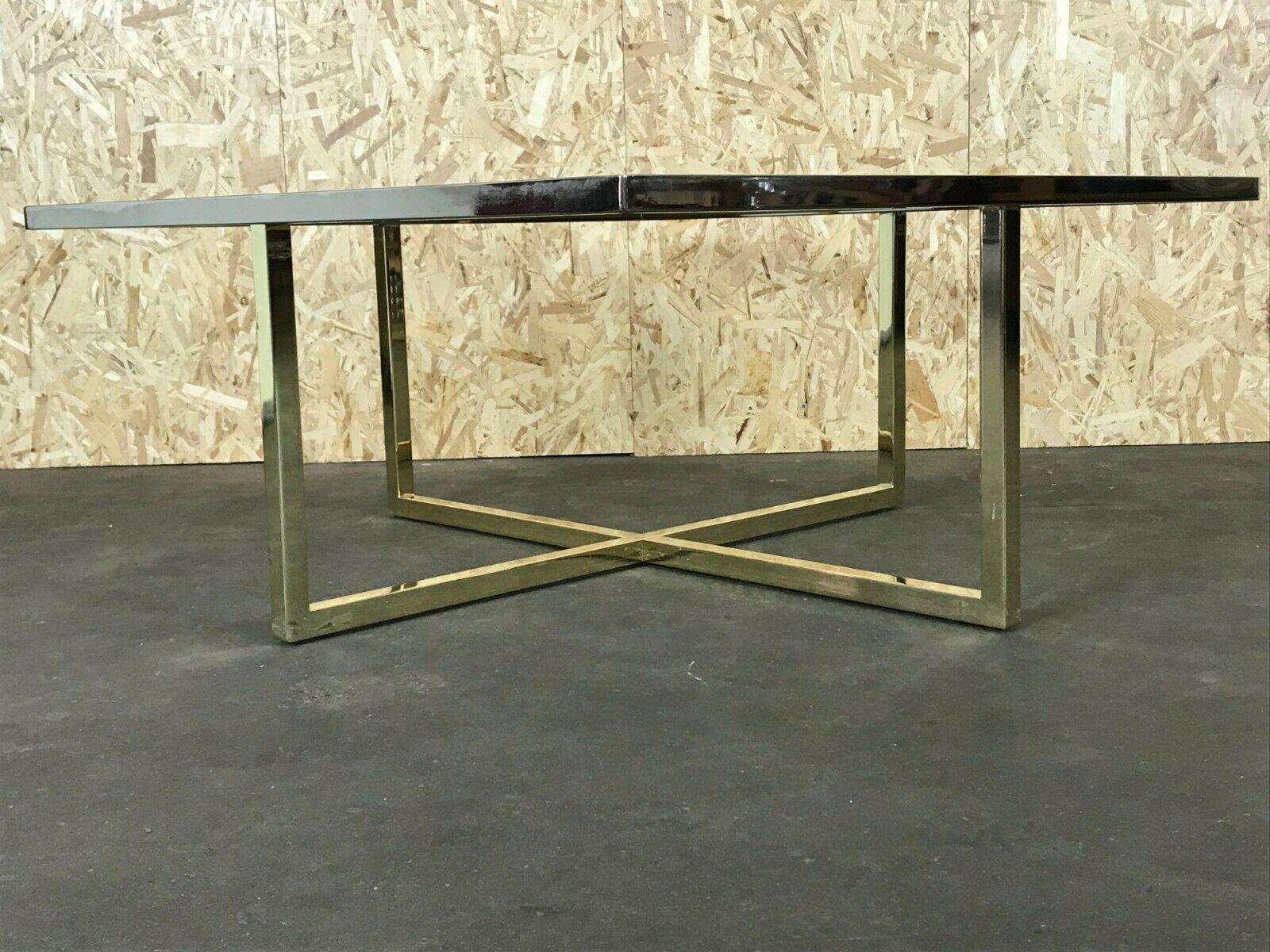 60s 70s Coffee Table in Brass and Chrome Coffee Table Coffee Table Design 4