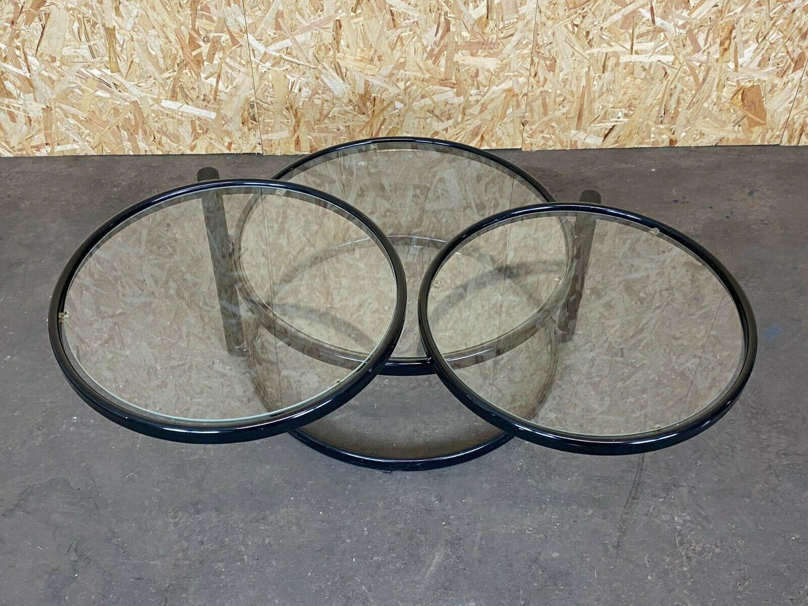 60s 70s Coffee Table Metal Side Table Adjustable Coffee Table Design For Sale 5