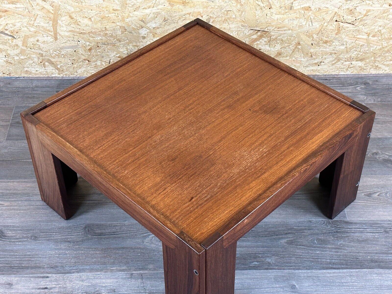 60s 70s coffee table side table by Afra and Tobia Scarpa for Cassina For Sale 7