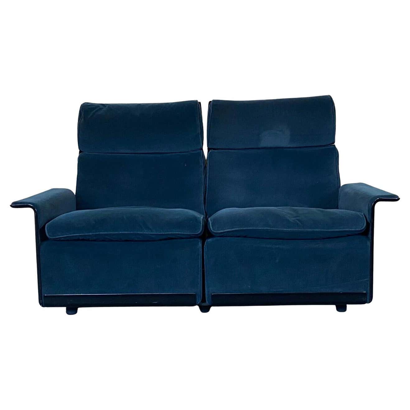60s 70s Dieter Rams for Vitsoe Armchair Program 620 Design Couch Fabric ...