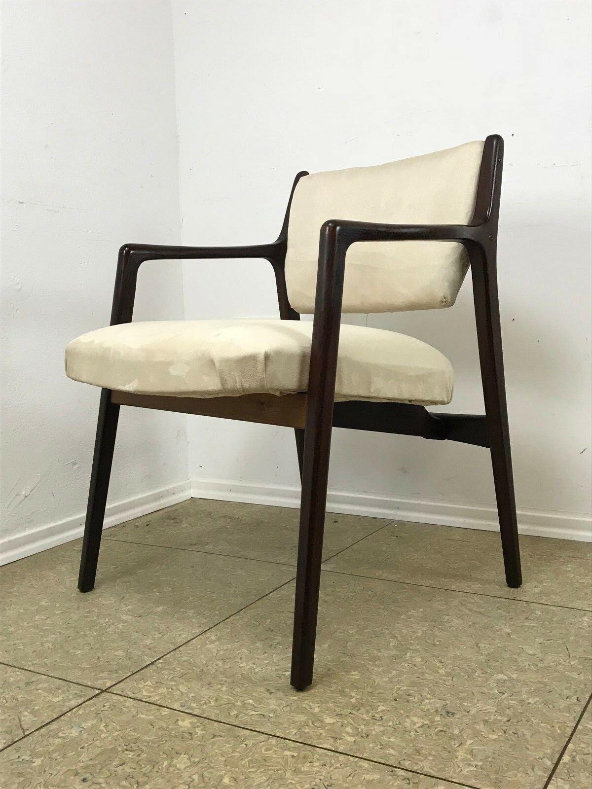 60s 70s Dining Chair Arm Chair Danish Design Teak Denmark For Sale 5