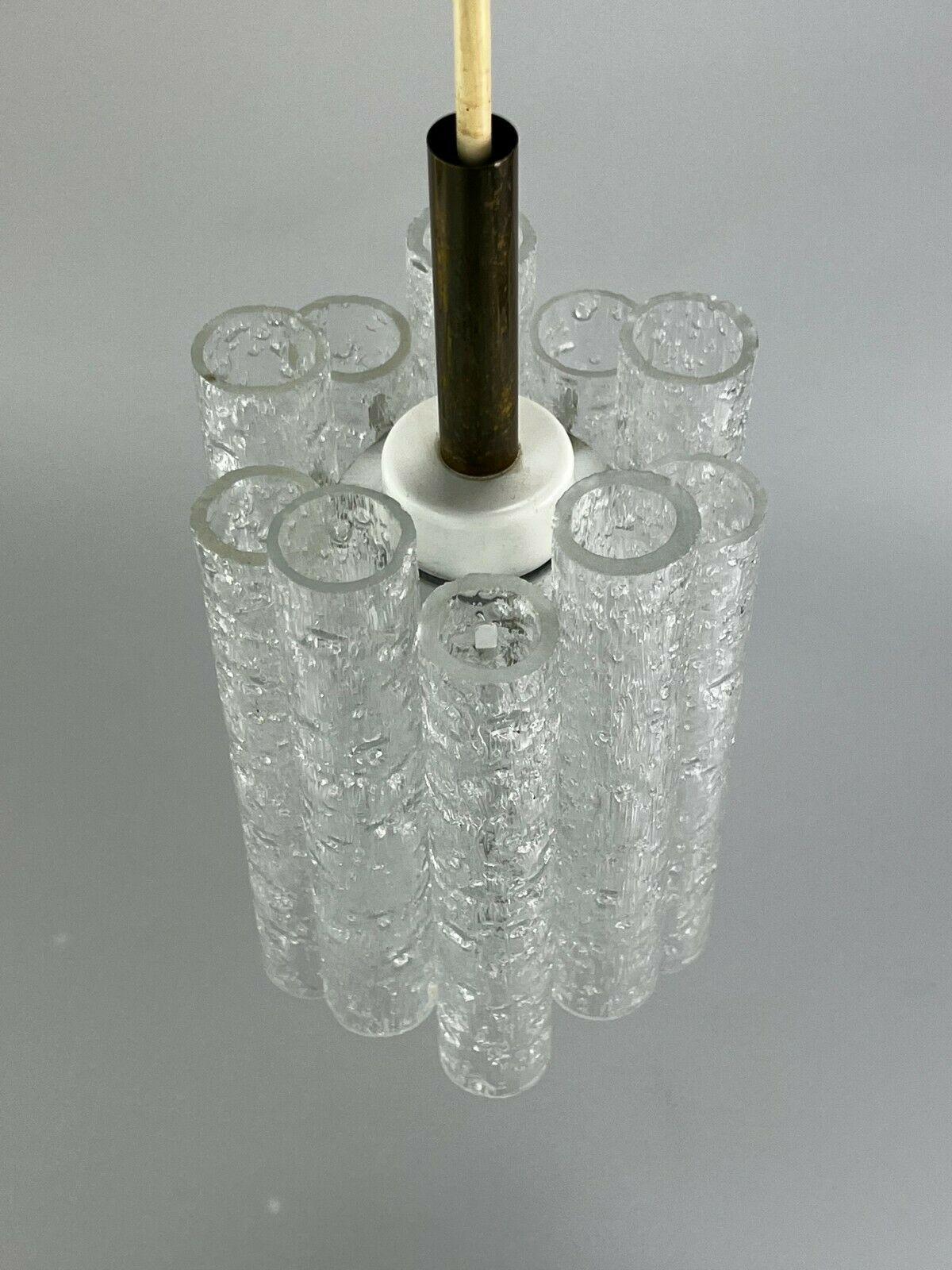 60s 70s Doria Lamp Light Ceiling Lamp Hanging Lamp Space Age Design Glass In Good Condition For Sale In Neuenkirchen, NI