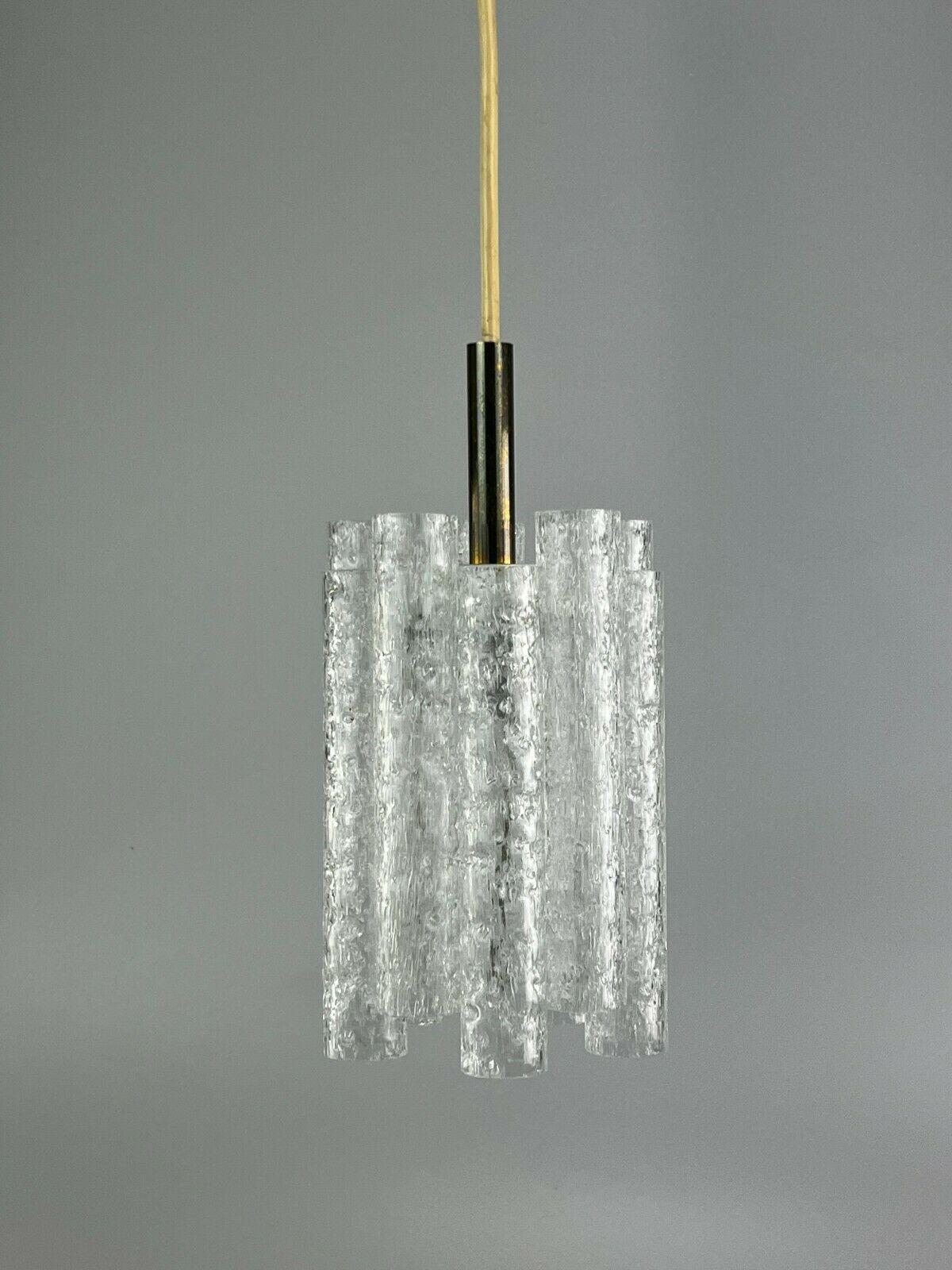 60s 70s Doria Lamp Light Ceiling Lamp Hanging Lamp Space Age Design Glass For Sale 1