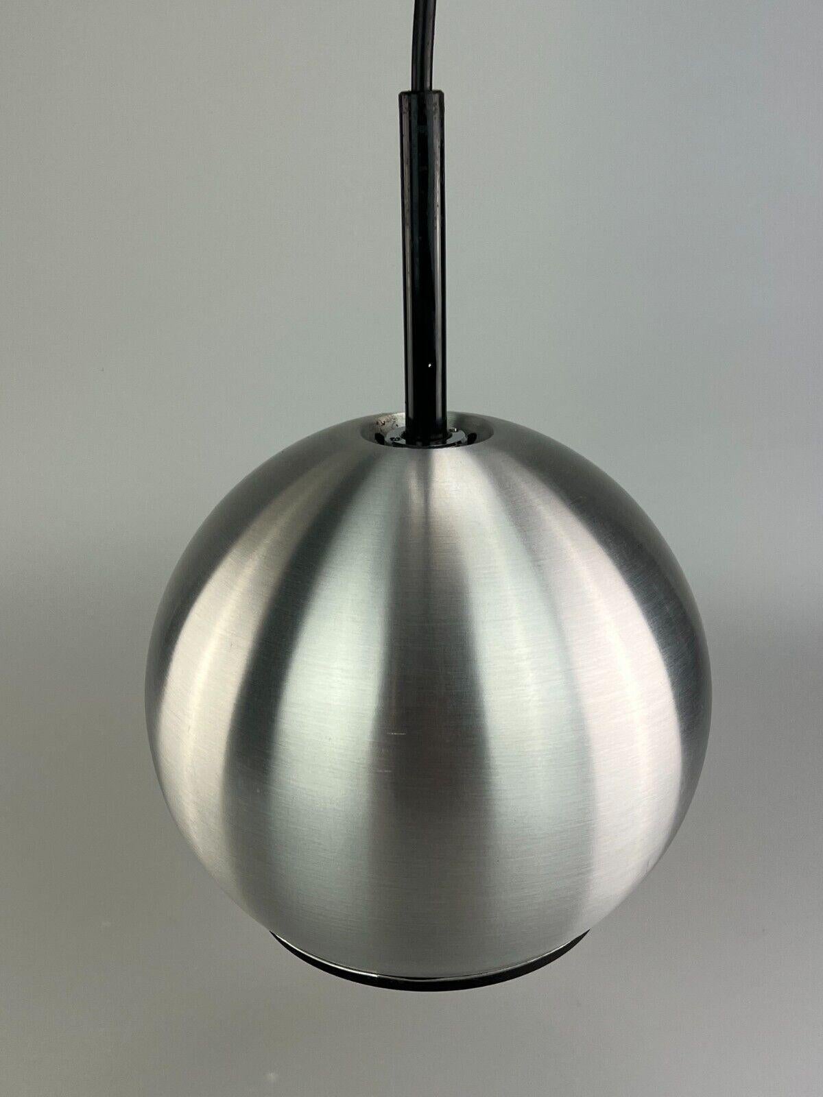 German 60s 70s Erco Ceiling Lamp Ceiling Light Ball Lamp Metal Aluminum For Sale