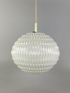 60s 70s Erco Lamp Light Honeycomb Ceiling Lamp Plastic Space Age Design