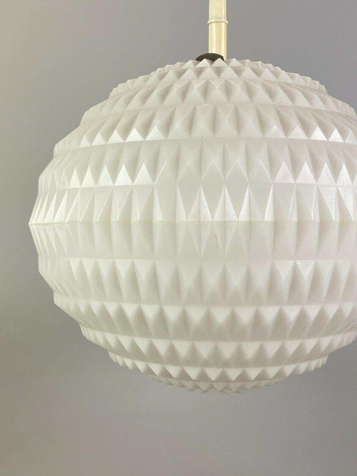 60s 70s Erco Lamp Light Honeycomb Ceiling Lamp Plastic Space Age Design In Good Condition For Sale In Neuenkirchen, NI