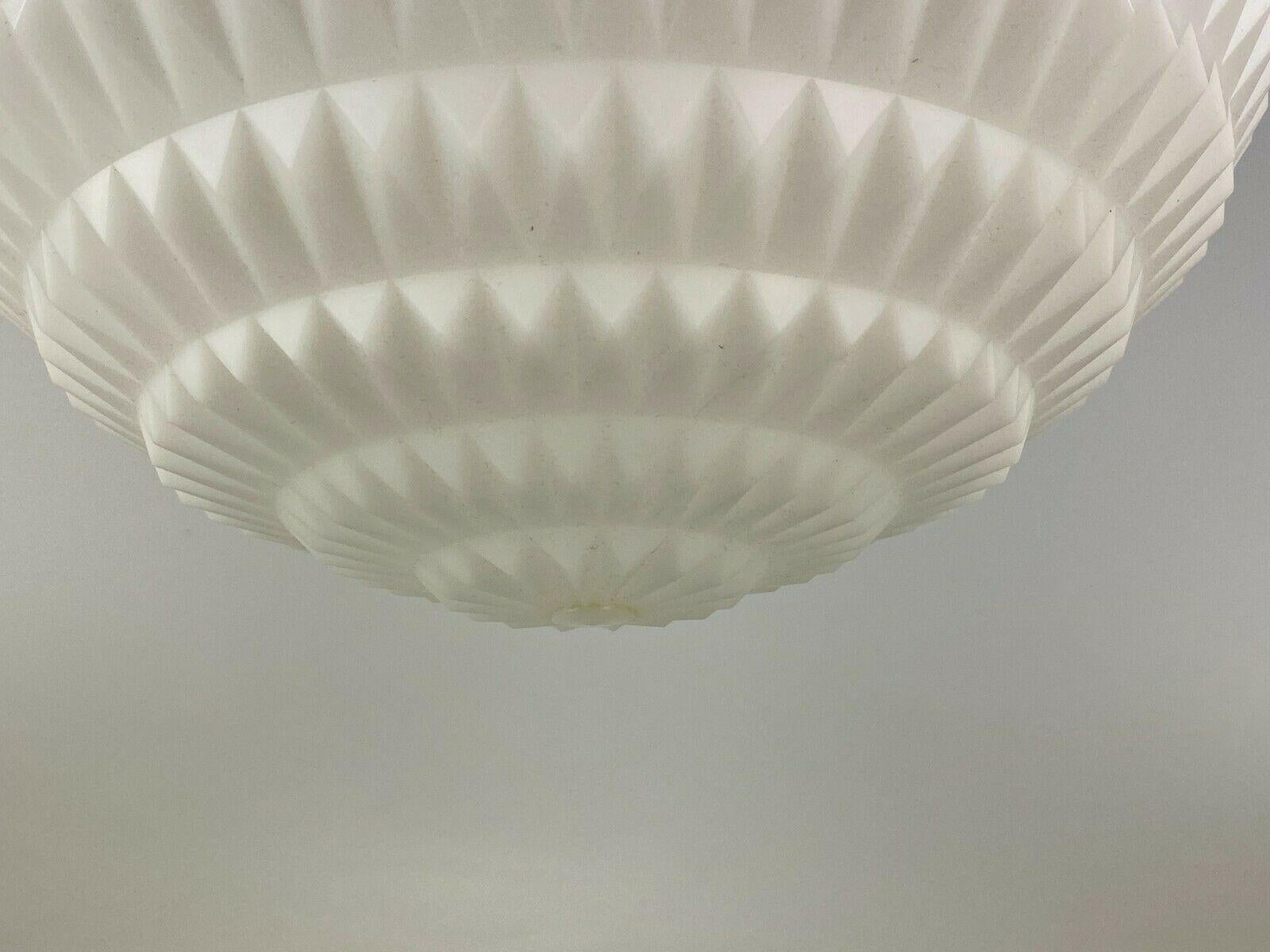 Metal 60s 70s Erco Lamp Light Honeycomb Ceiling Lamp Plastic Space Age Design For Sale