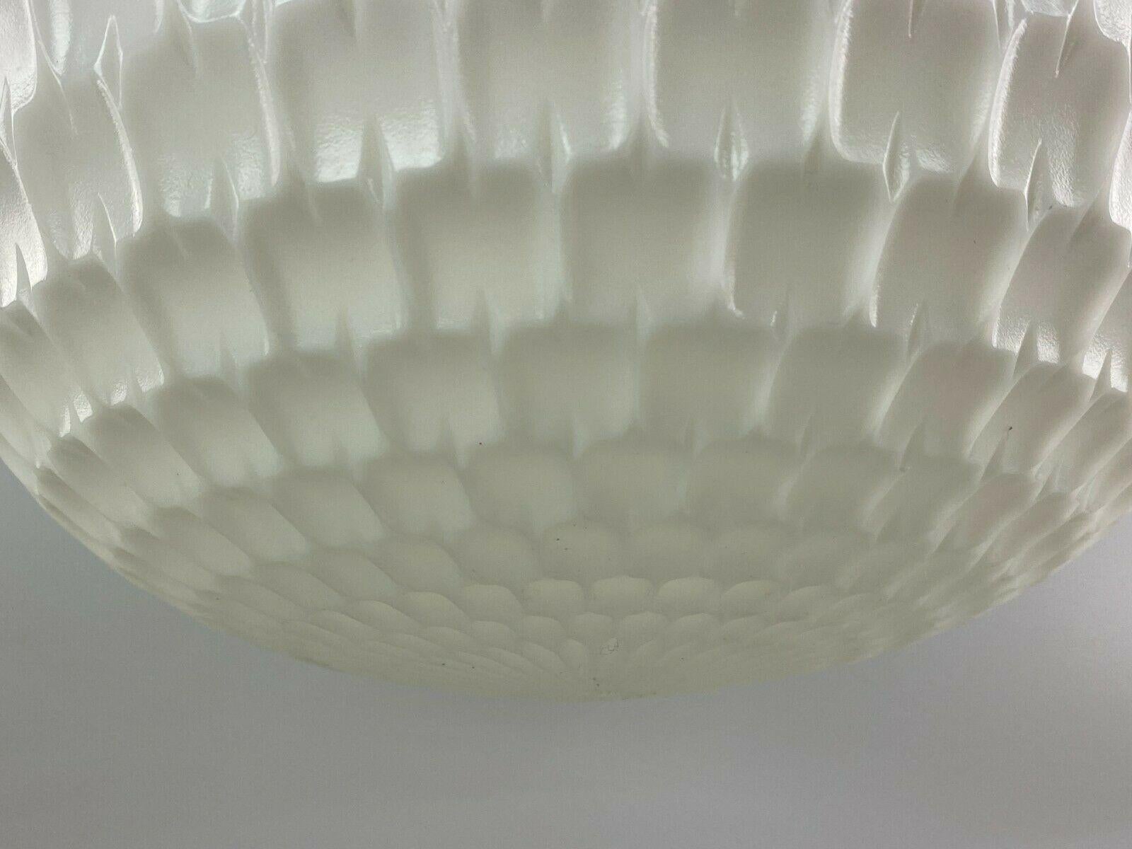60s 70s Erco Lamp Light Honeycomb Ceiling Lamp Plastic Space Age Design For Sale 1
