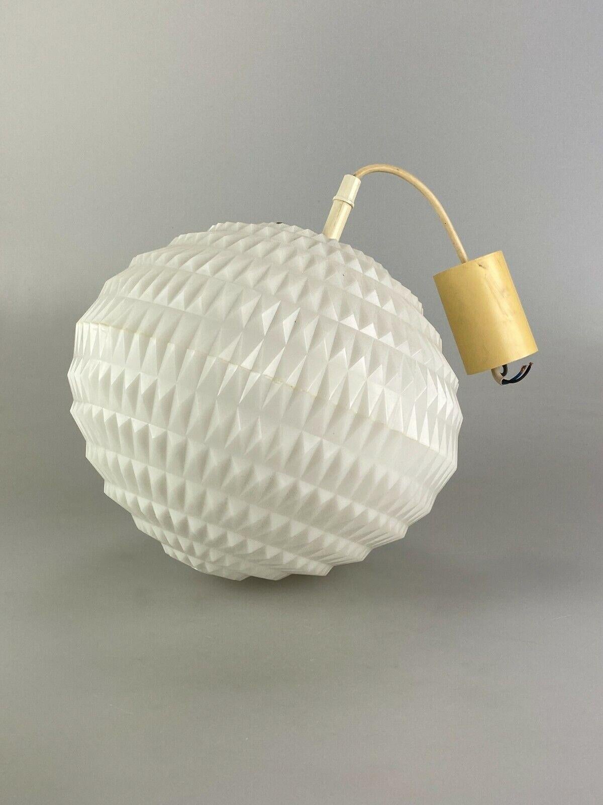 60s 70s Erco Lamp Light Honeycomb Ceiling Lamp Plastic Space Age Design For Sale 2