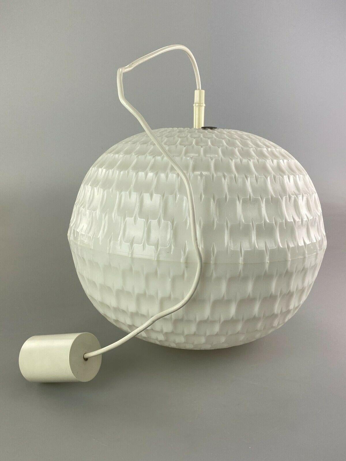 60s 70s Erco Lamp Light Honeycomb Ceiling Lamp Plastic Space Age Design For Sale 2
