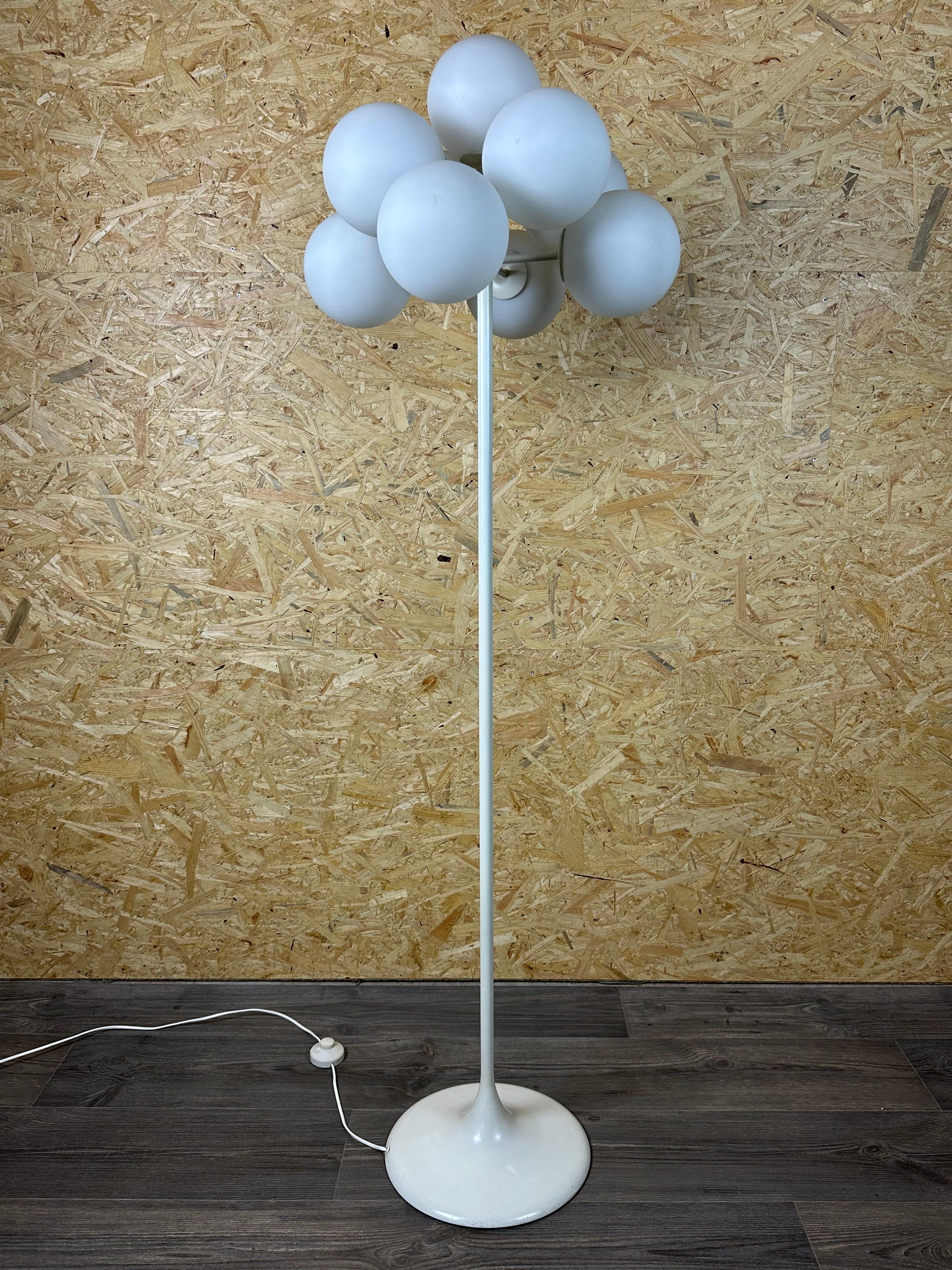60s 70s Stehlampe Kugellampe von E.R. Nele für Temde Leuchten, Schweiz im Angebot 4