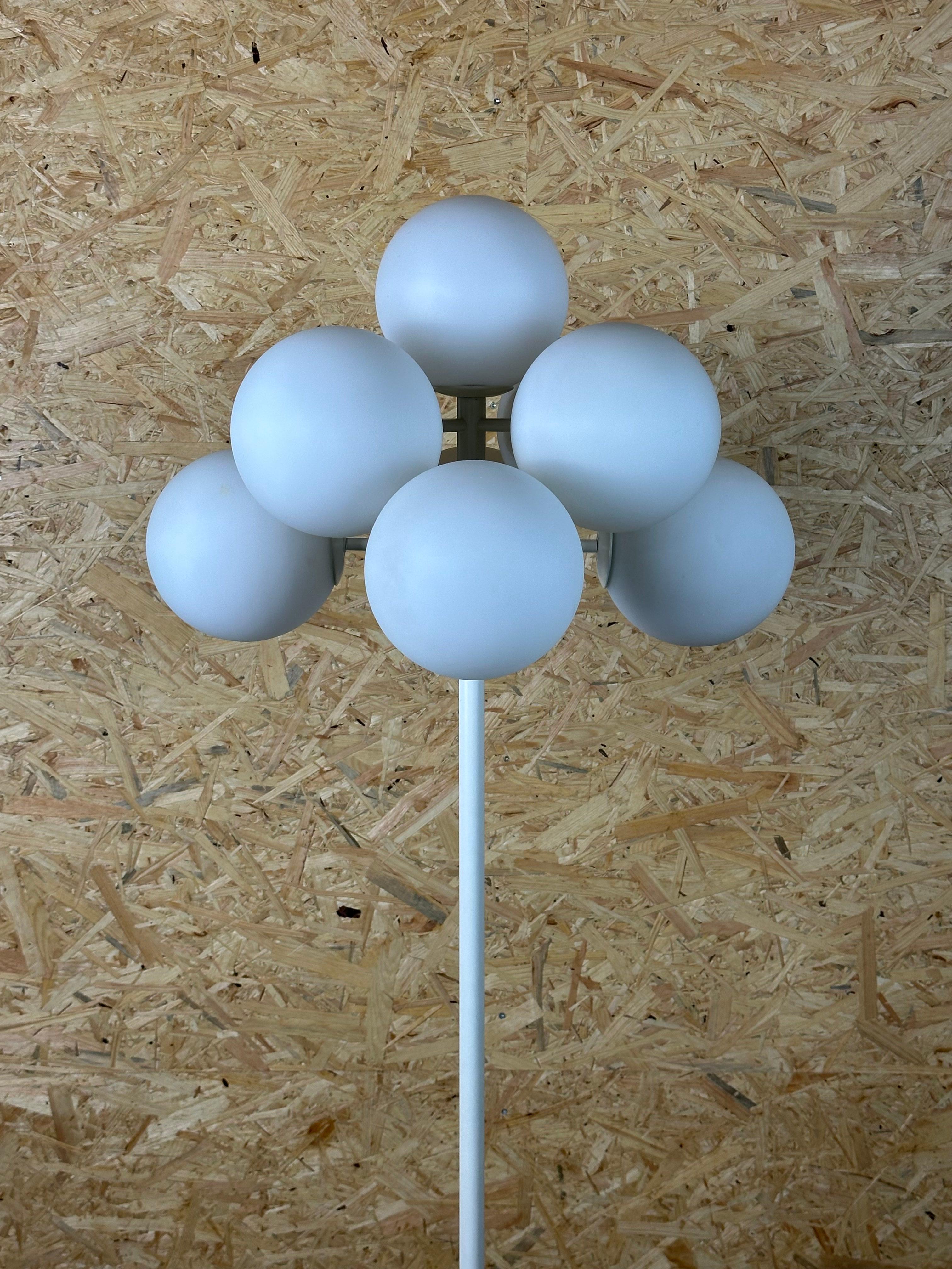 60s 70s Stehlampe Kugellampe von E.R. Nele für Temde Leuchten, Schweiz (Schweizerisch) im Angebot