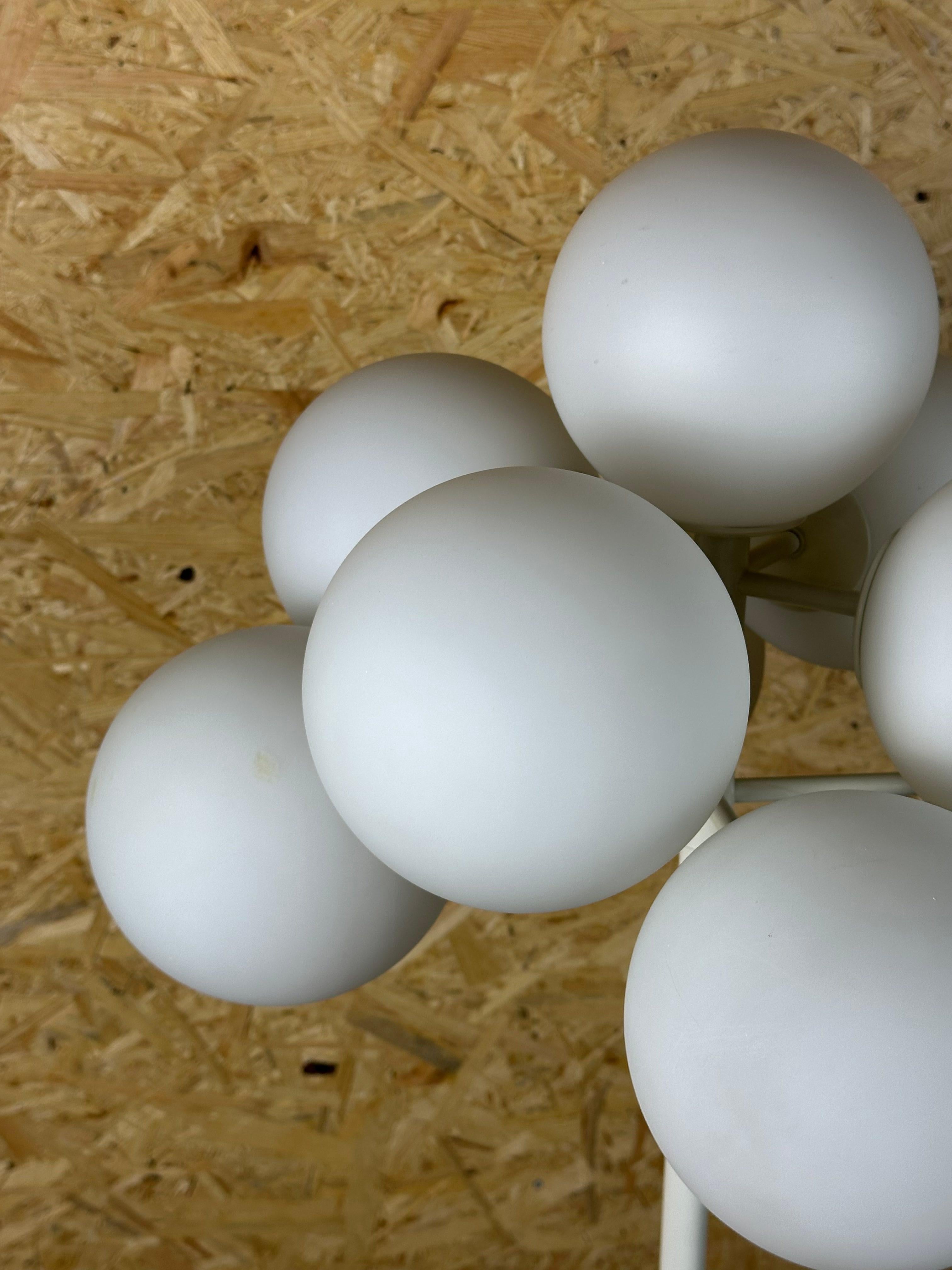 60s 70s Stehlampe Kugellampe von E.R. Nele für Temde Leuchten, Schweiz (Ende des 20. Jahrhunderts) im Angebot