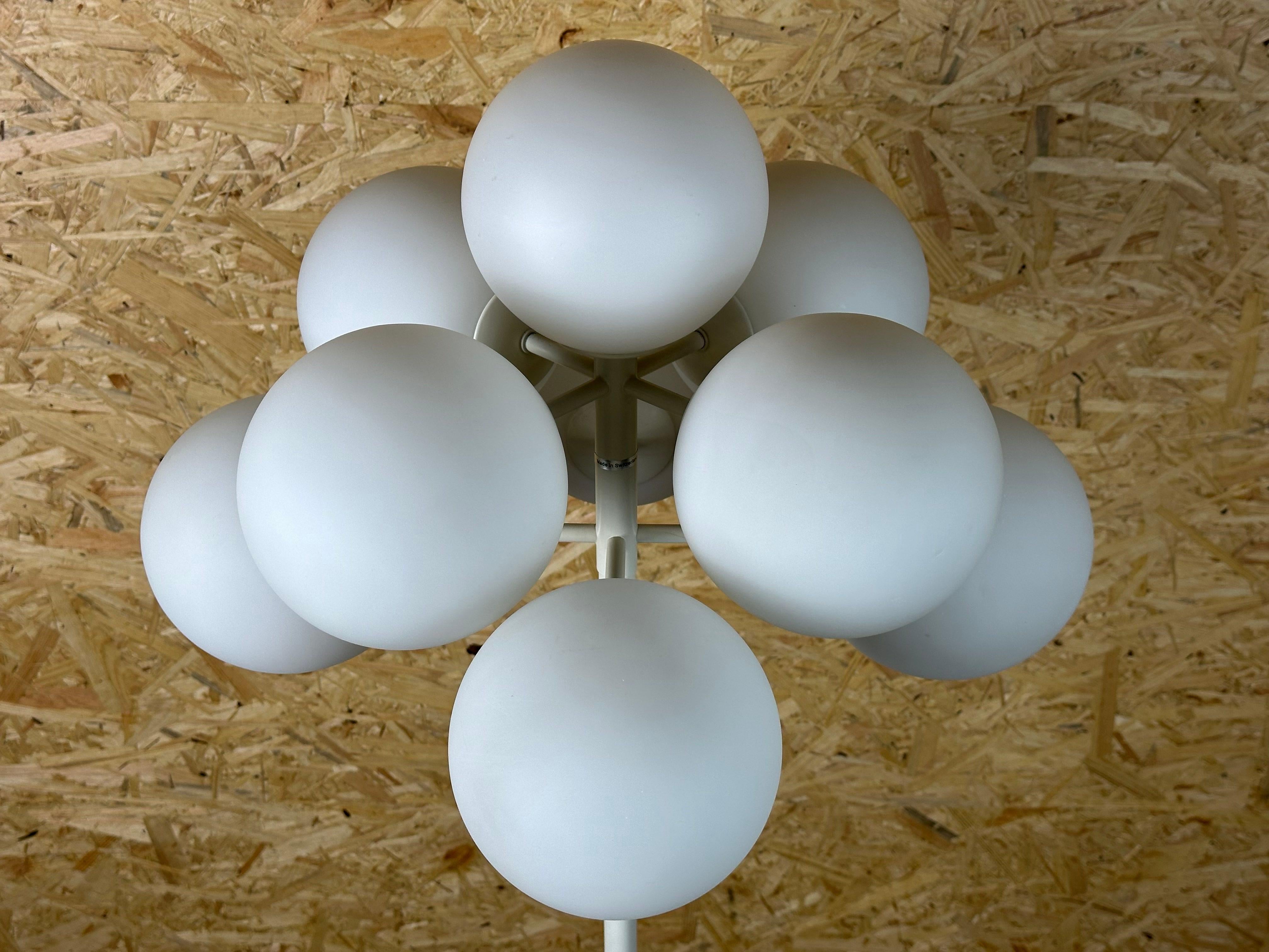 60s 70s Stehlampe Kugellampe von E.R. Nele für Temde Leuchten, Schweiz im Angebot 2