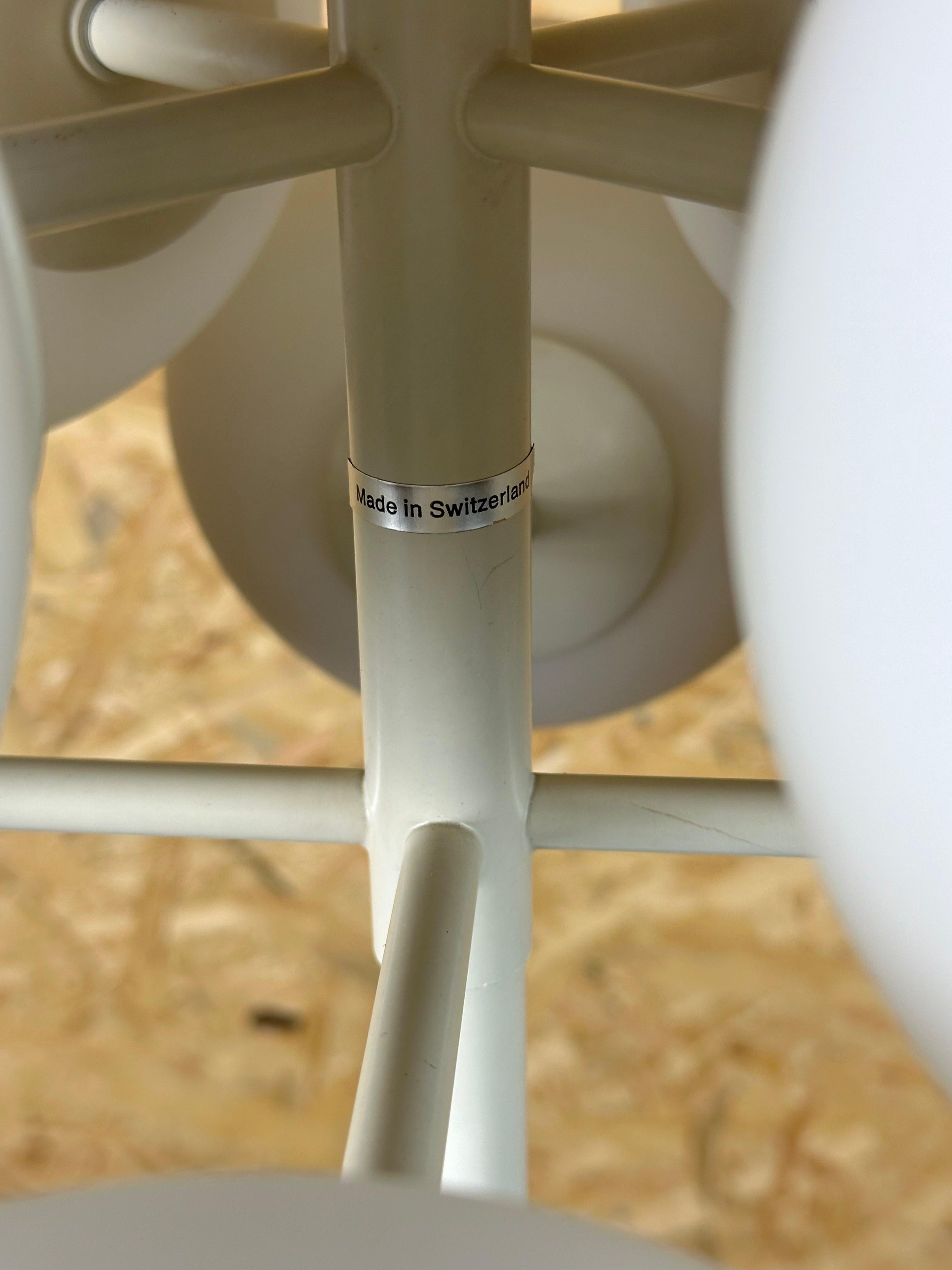 60s 70s Stehlampe Kugellampe von E.R. Nele für Temde Leuchten, Schweiz im Angebot 3