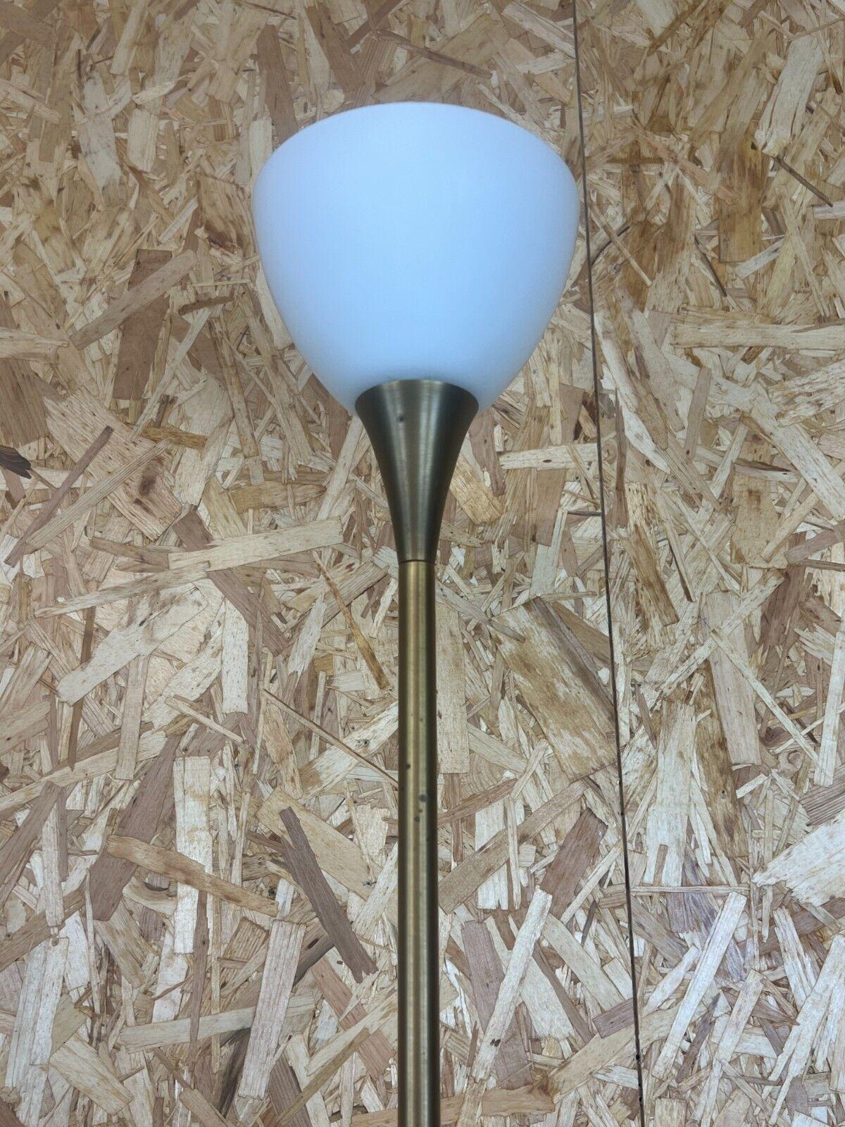 60s 70s Floor Lamp Hillebrand Space Age Design Braas & Glass For Sale 5