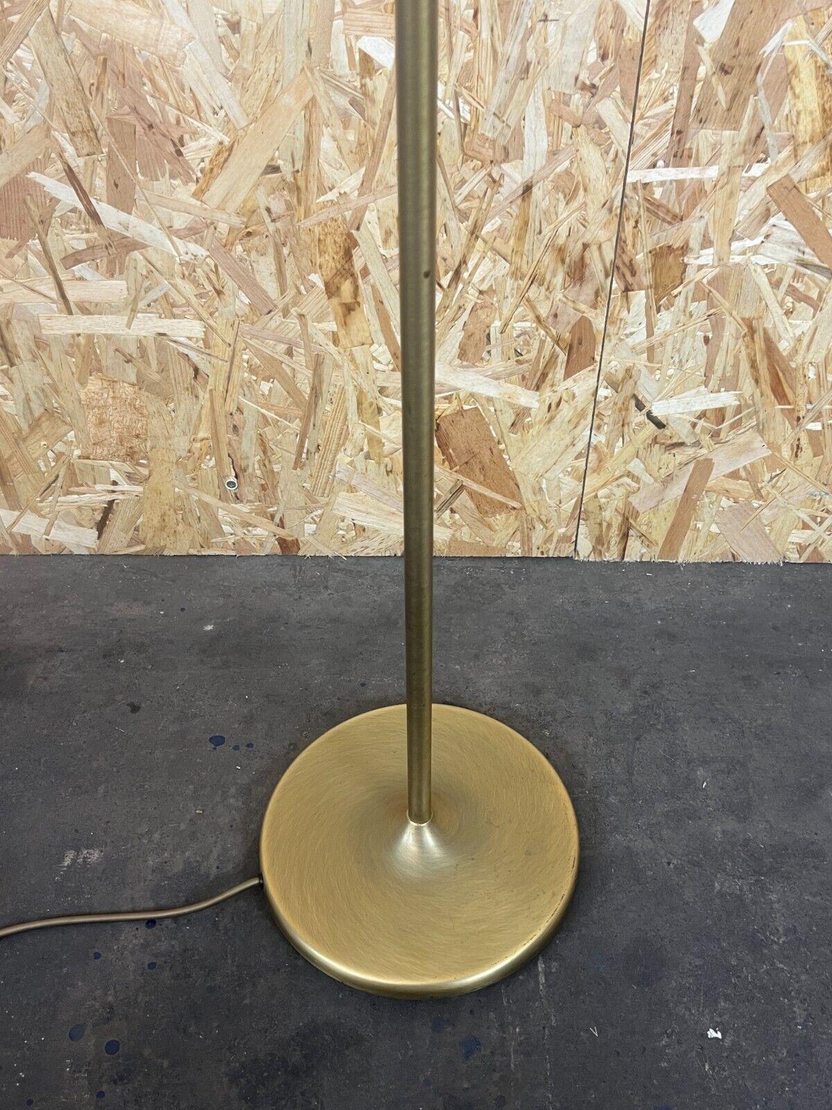 60s 70s Floor Lamp Hillebrand Space Age Design Braas & Glass For Sale 6