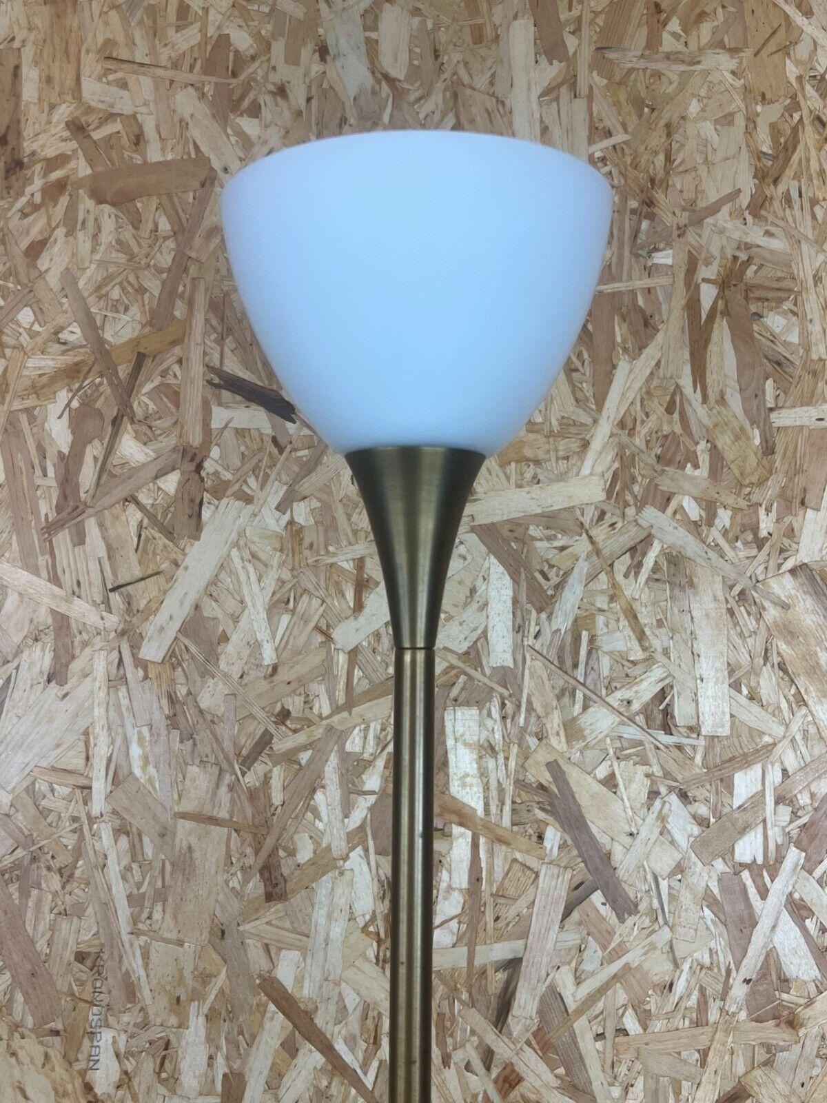Late 20th Century 60s 70s Floor Lamp Hillebrand Space Age Design Braas & Glass For Sale