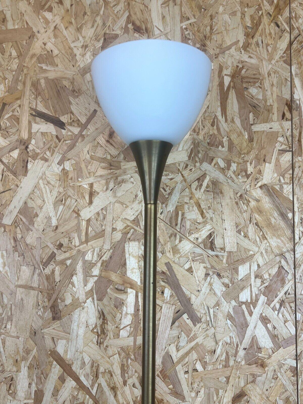 60s 70s Floor Lamp Hillebrand Space Age Design Braas & Glass For Sale 2