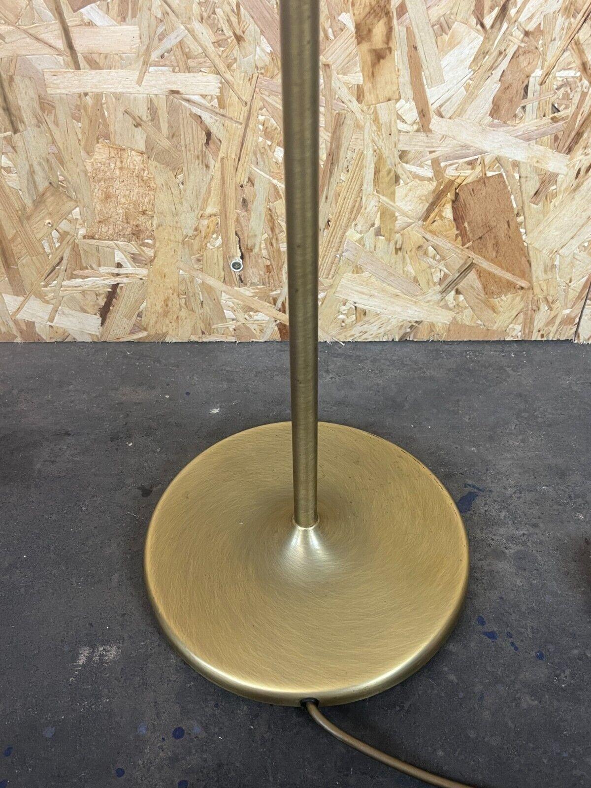 60s 70s Floor Lamp Hillebrand Space Age Design Braas & Glass For Sale 3