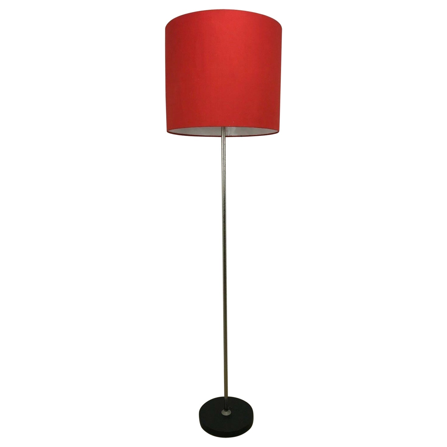 Lampadaire en métal design ère spatiale des années 60 et 70