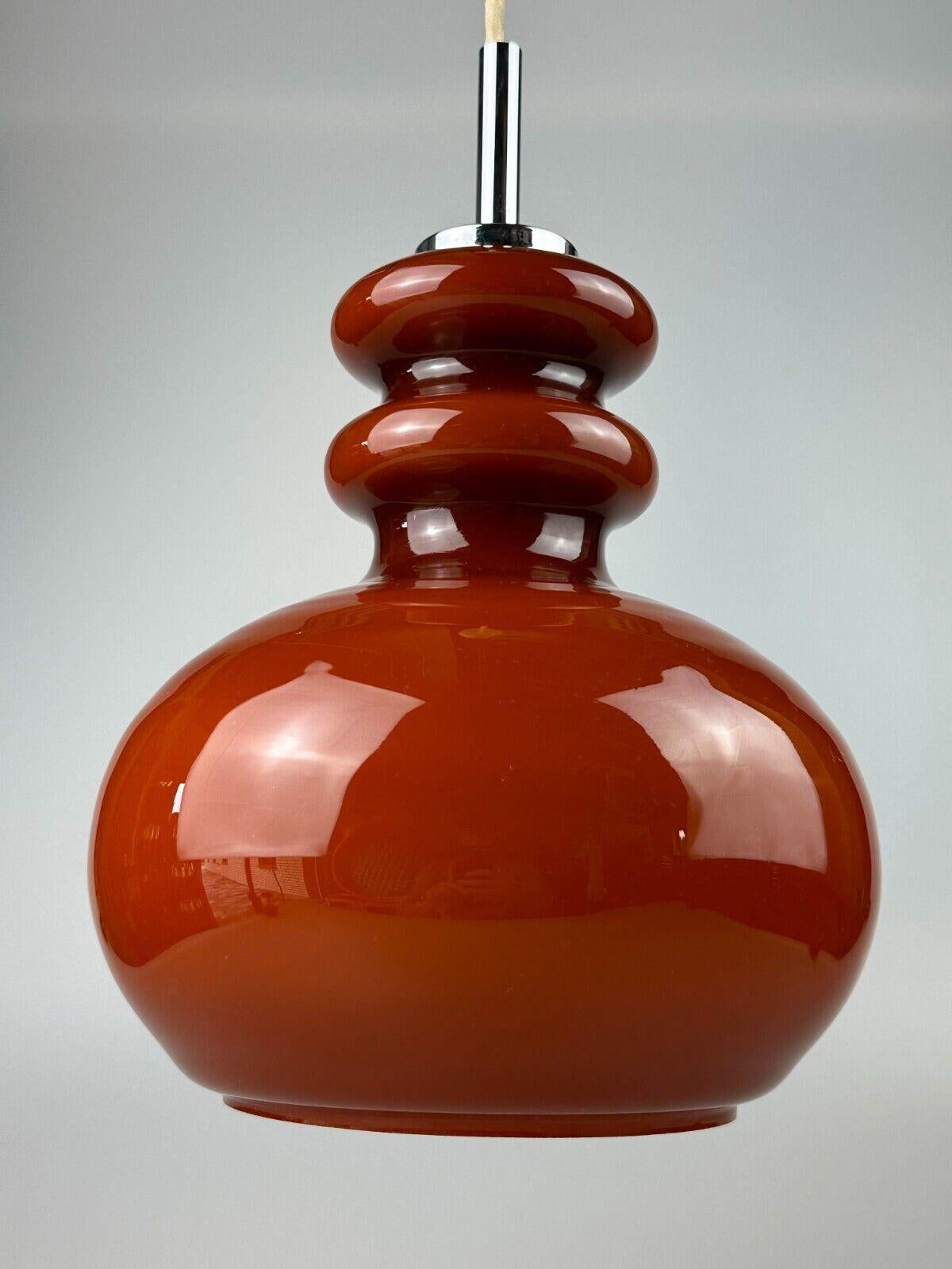 Mid-20th Century 60s 70s hanging lamp ceiling lamp Hustadt Leuchten Germany Space Age Design