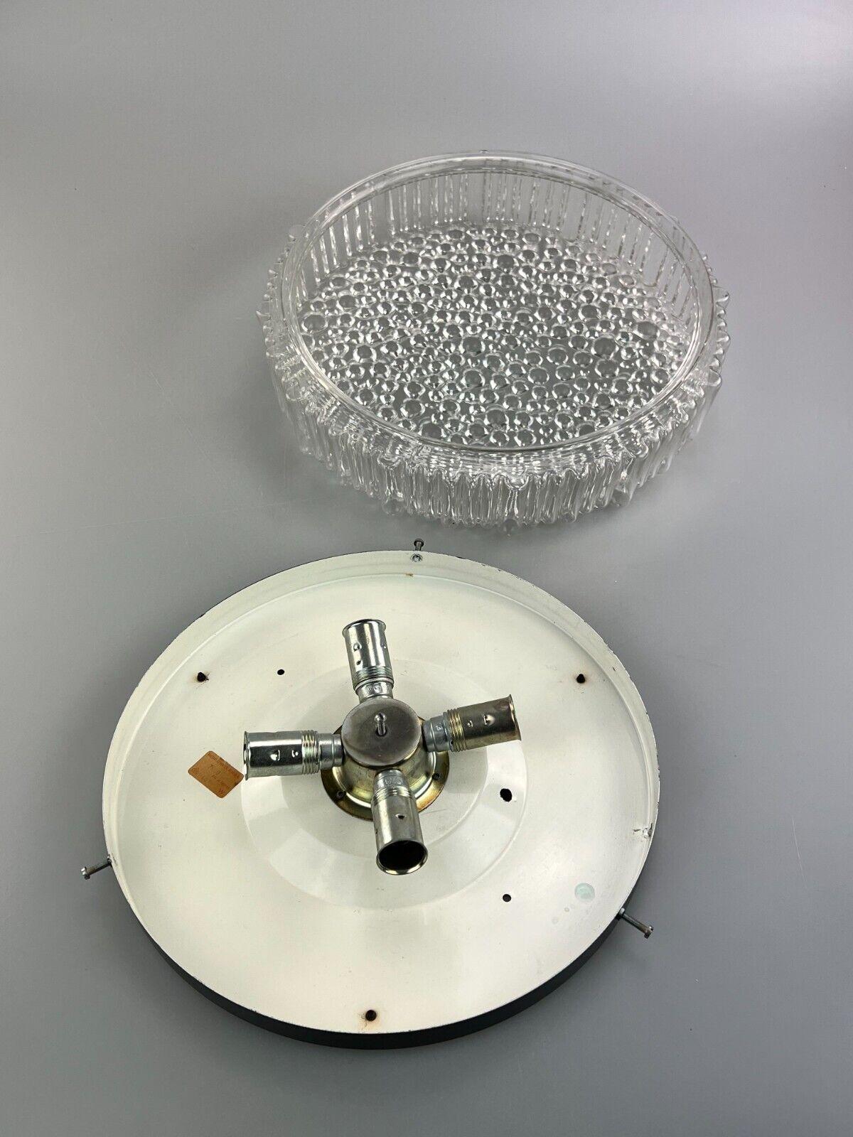 60s 70s Hustadt Leuchten Plafoniere ceiling lamp bubble glass space age For Sale 12